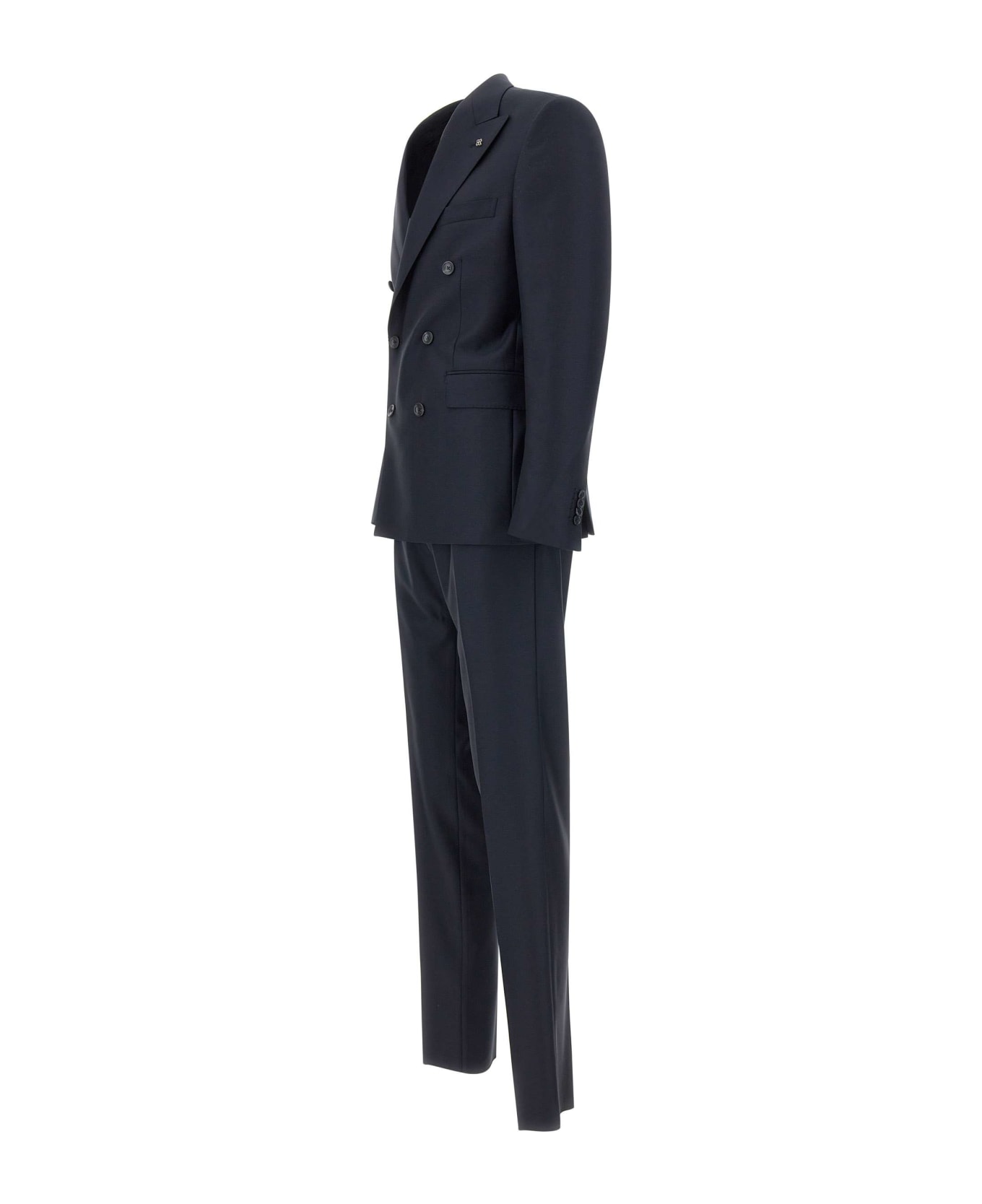 Tagliatore Cool Super 130's Wool Two-piece Suit - BLUE スーツ