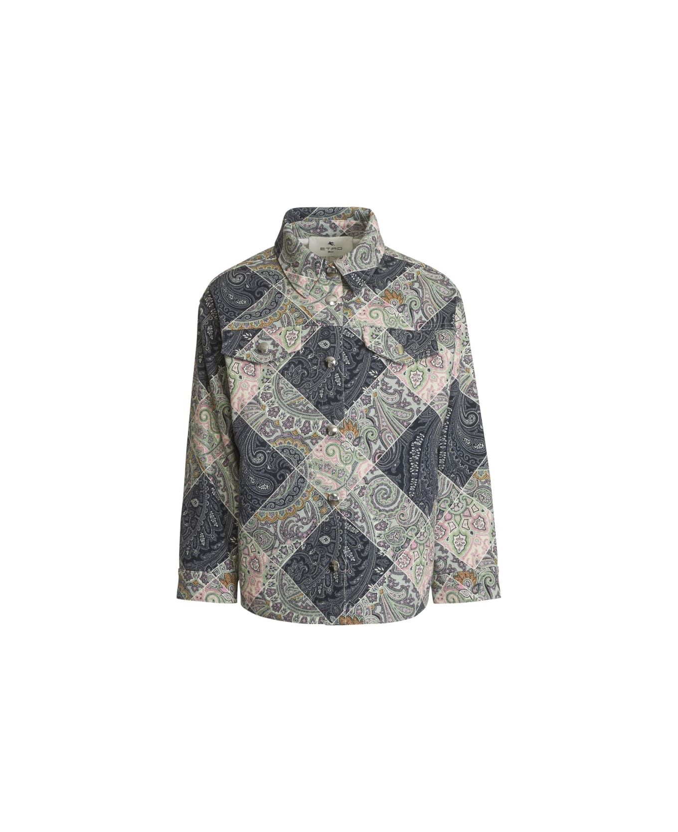 Etro Plaid Jacket - BLUE