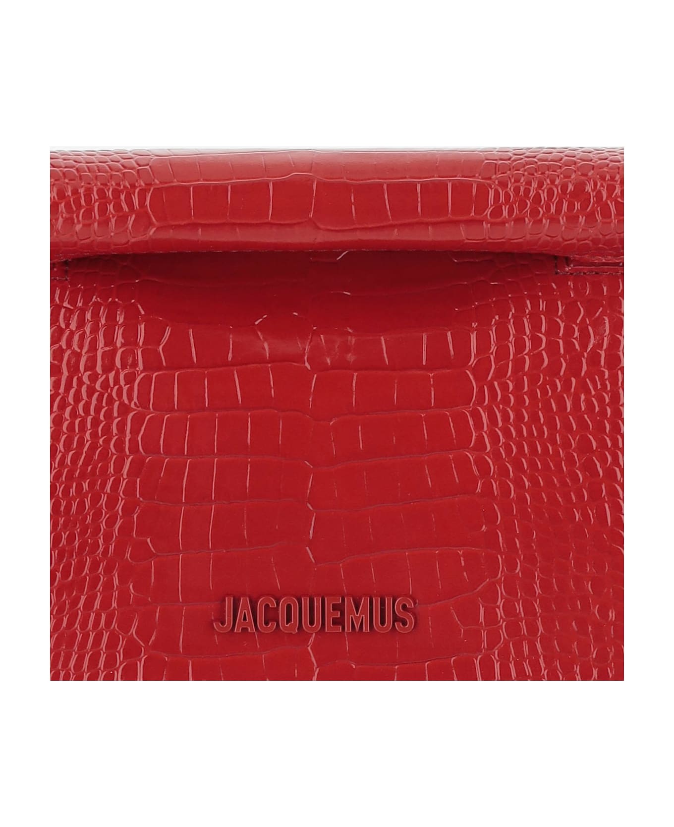 Jacquemus La Petite Pochette Rond Carré - Red