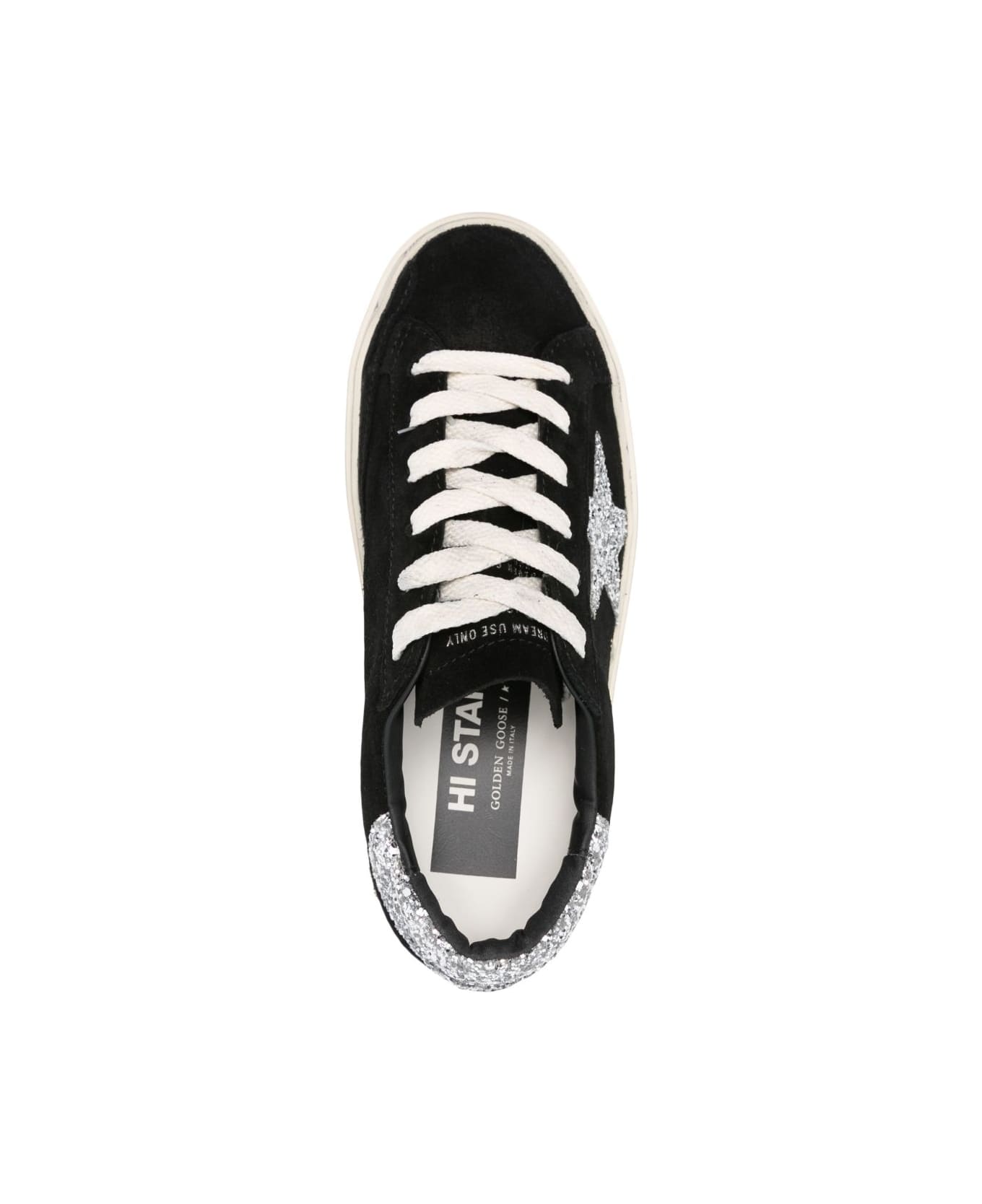 Golden Goose Hi Star Sneakers - Black