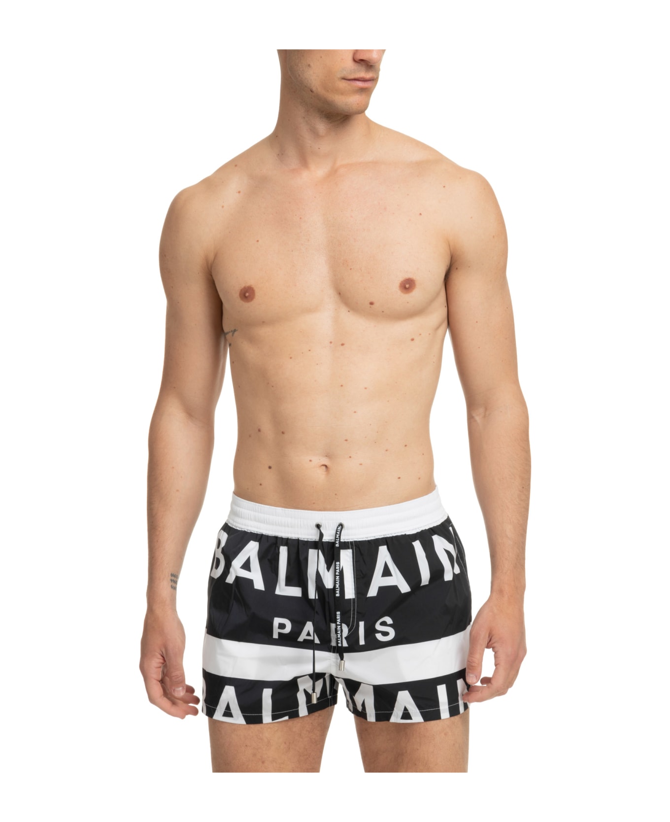 Balmain Swim Shorts - Black スイムトランクス