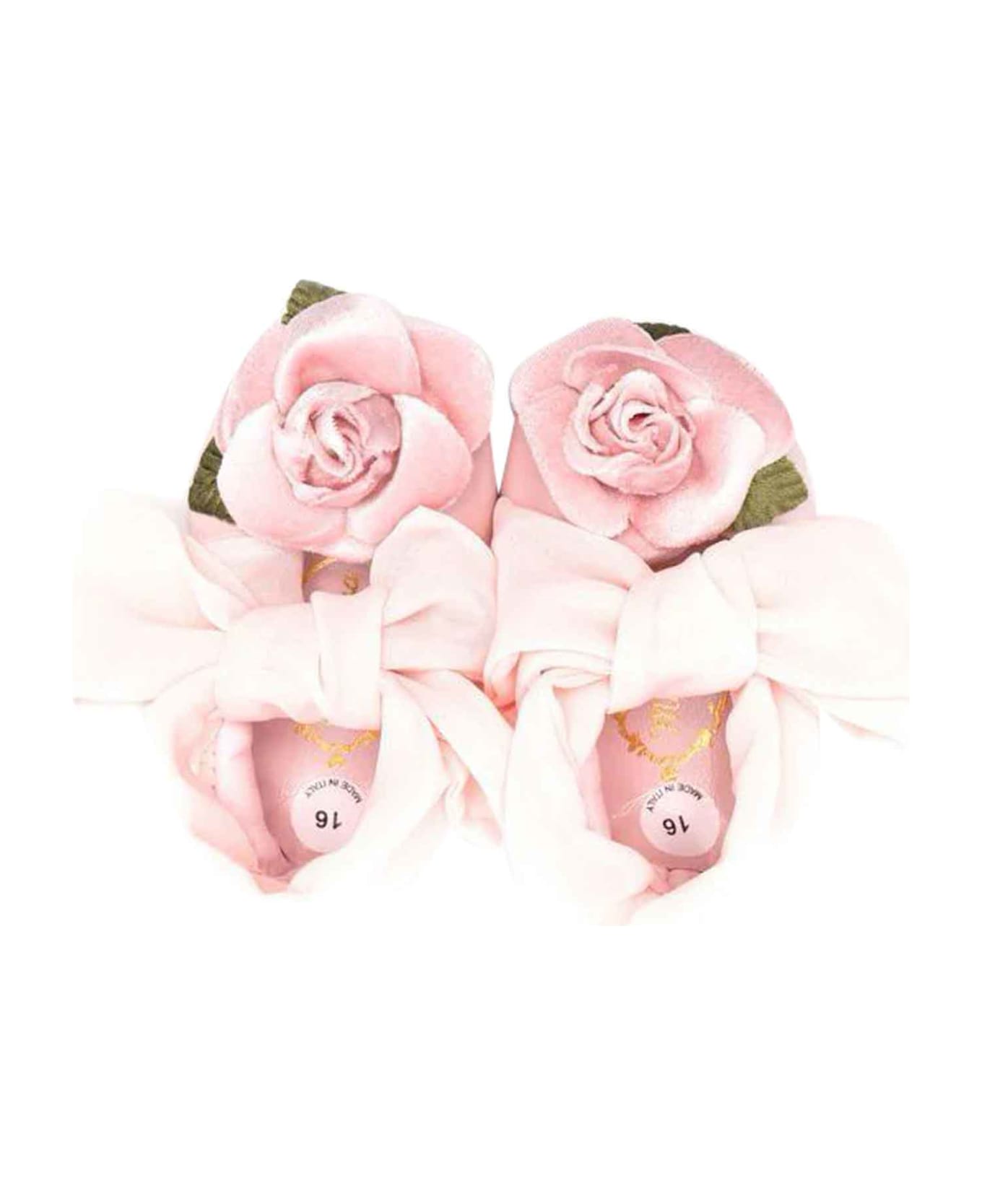 Monnalisa Pink Shoes Baby Girl . - Rosa