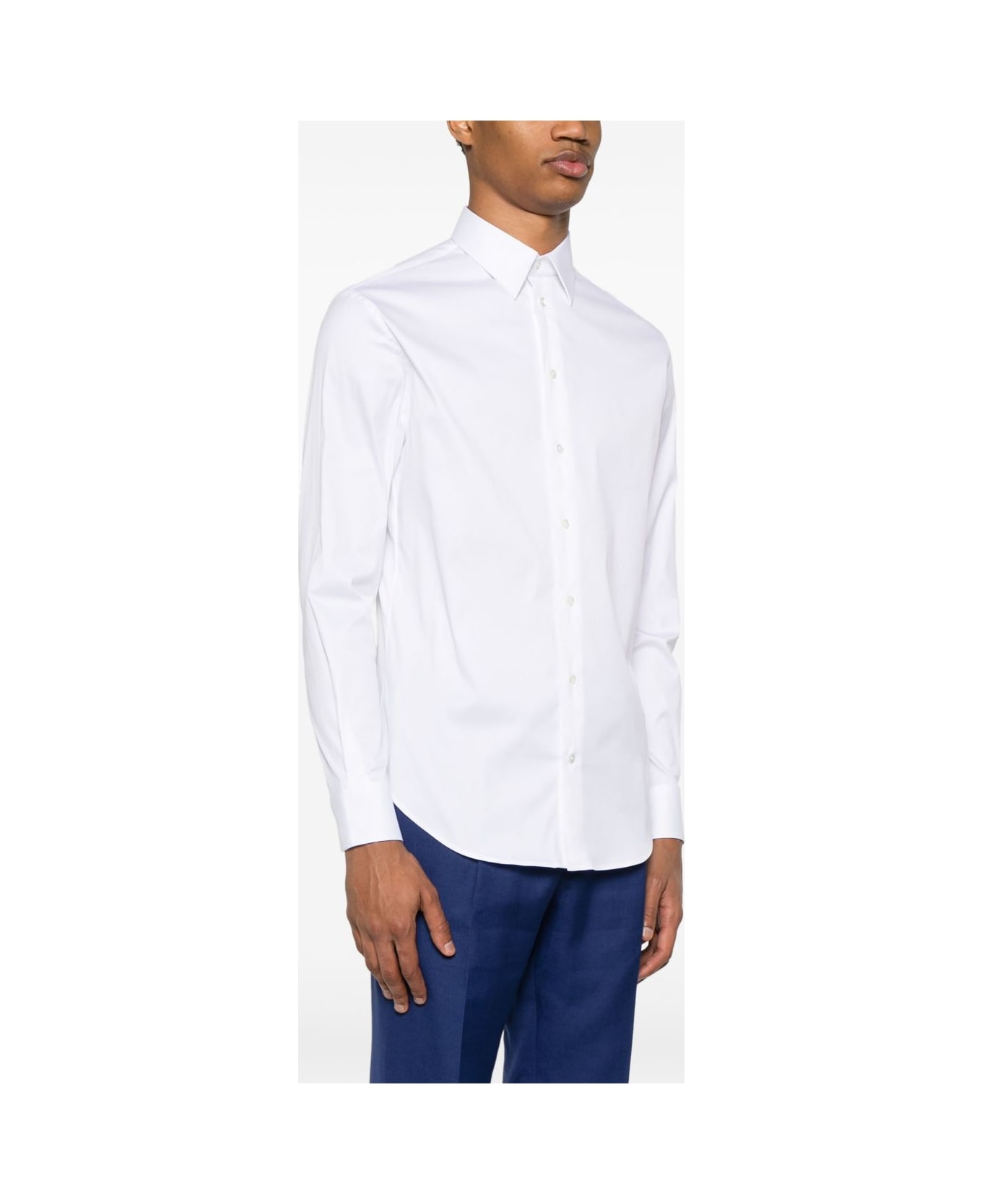 Emporio Armani Cotton Shirt - White
