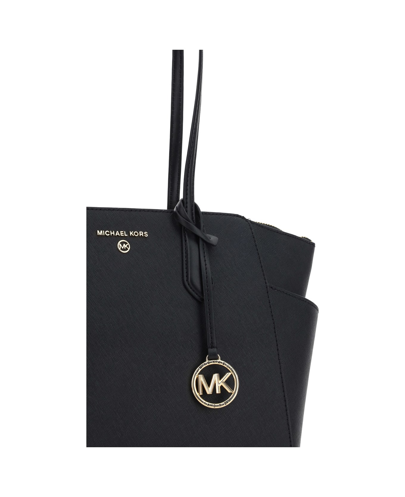 Michael Kors Marilyn Leather Tote - Black