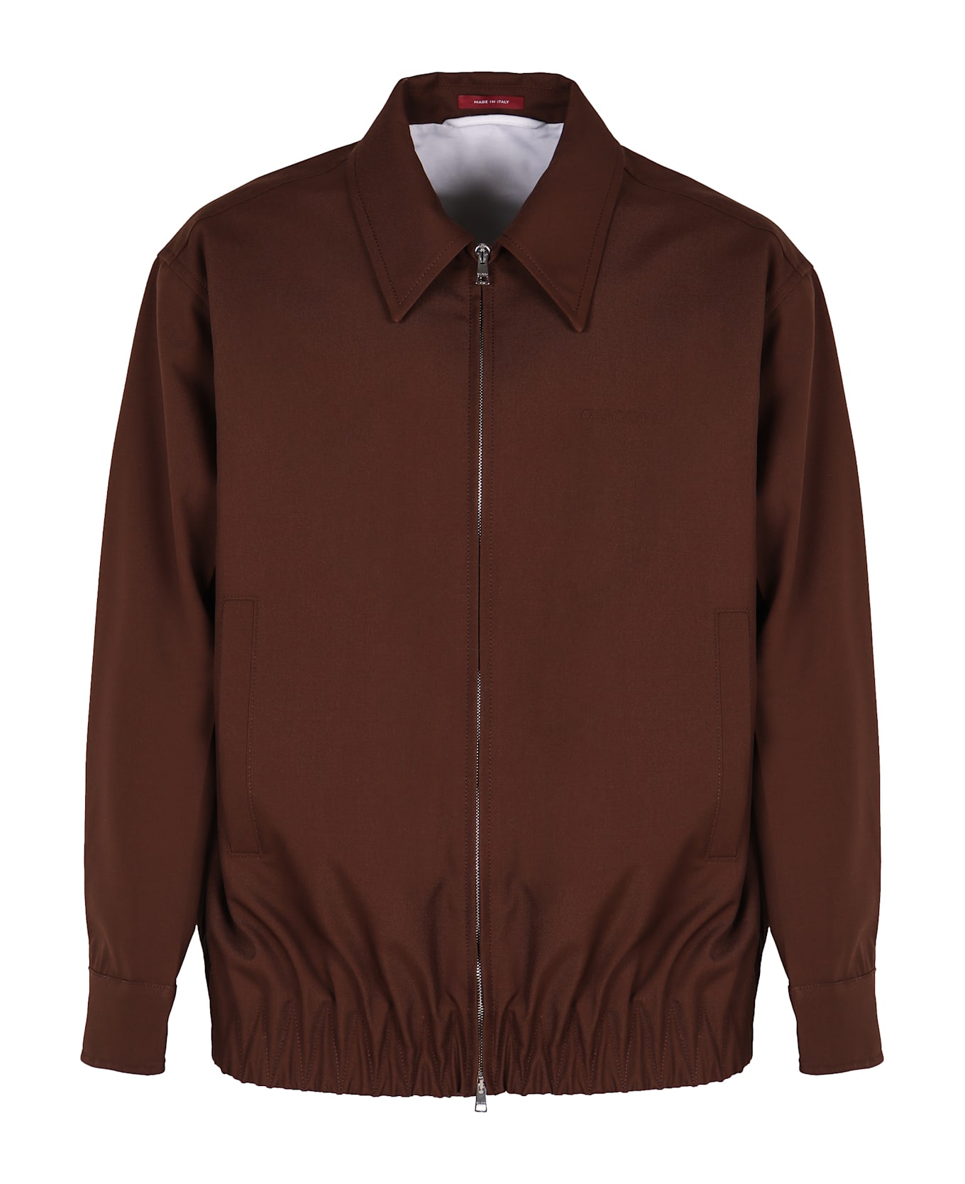 Gucci Wool Bomber-style Jacket - brown