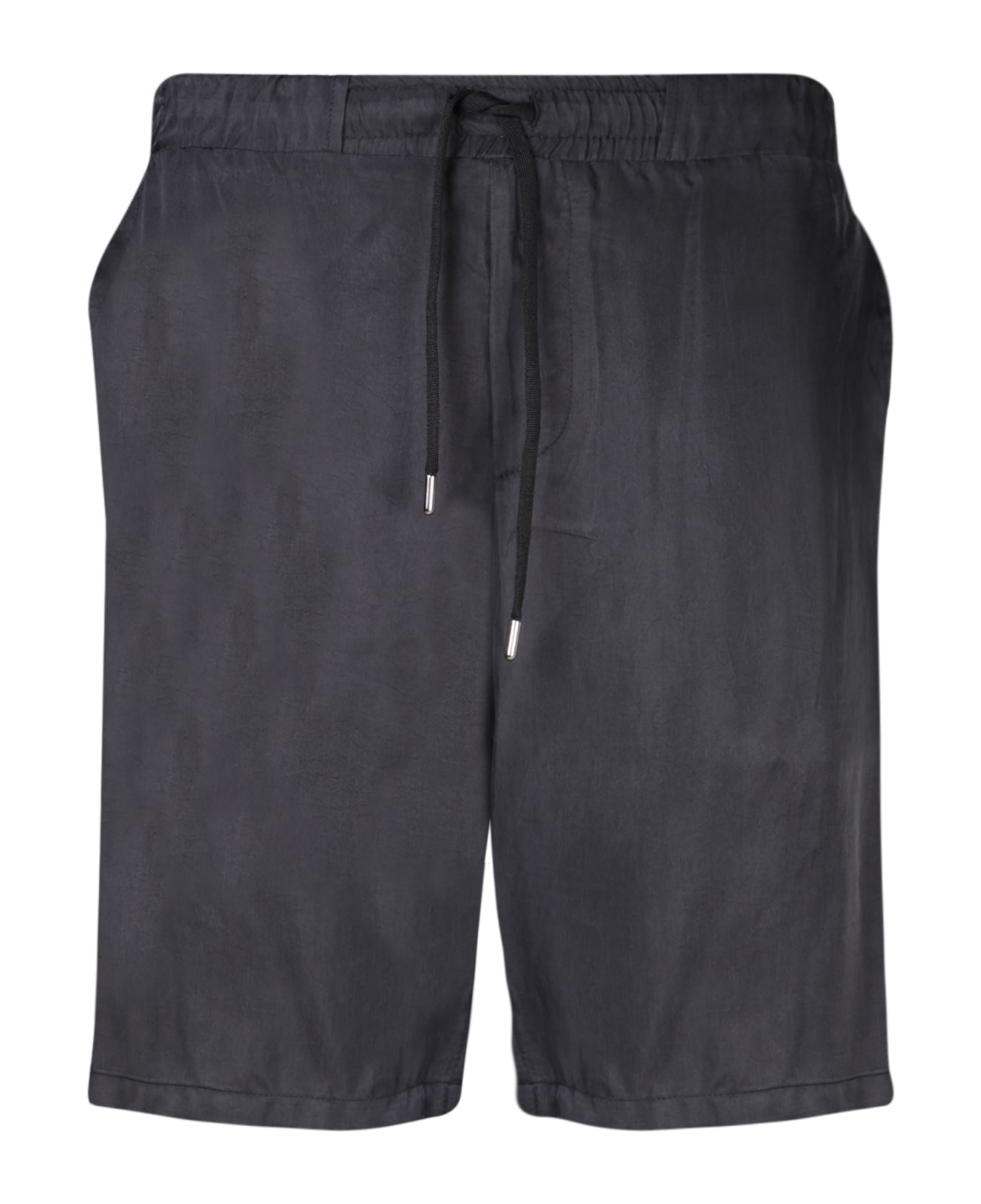 costumein Black Pajama Bermuda Shorts - Black ショートパンツ