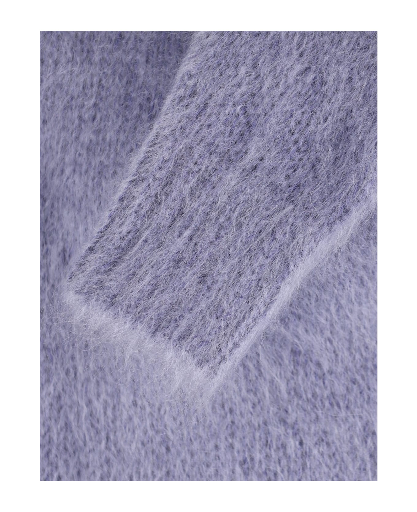 Gucci Mohair Blend Cardigan - Purple