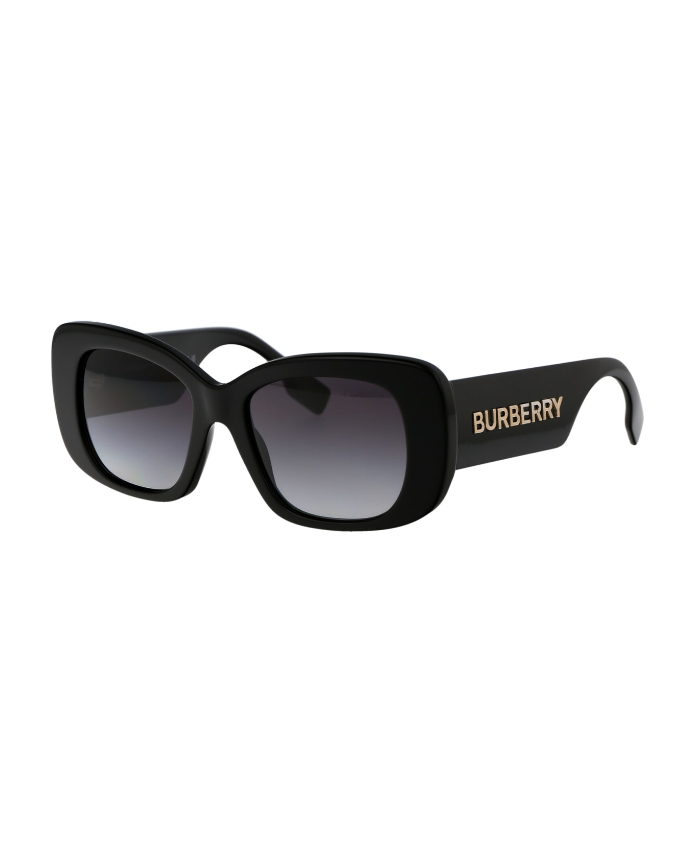 Burberry Eyewear 0be4410 Sunglasses - 30018G BLACK