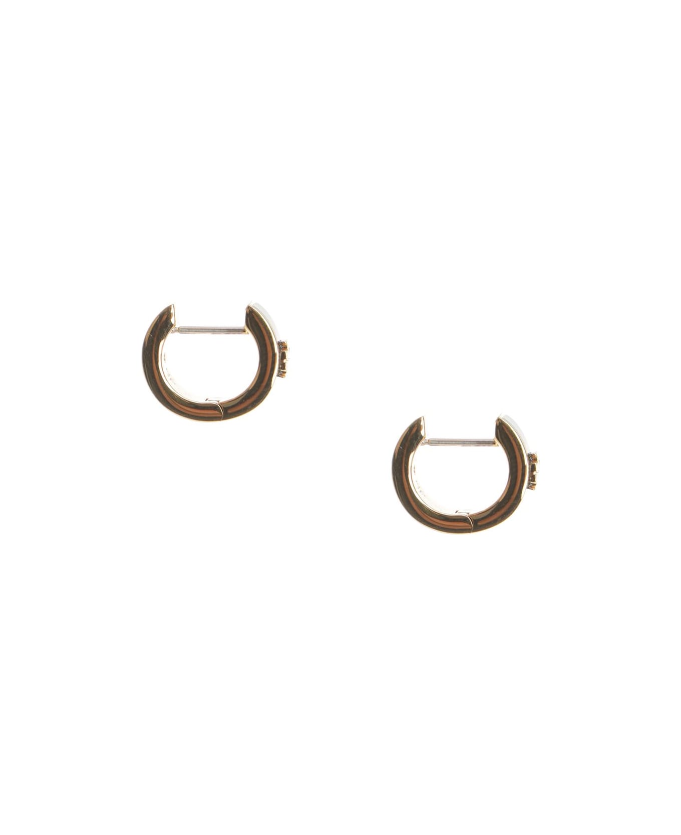 Tory Burch 'kira' Hoop Earrings - Gold