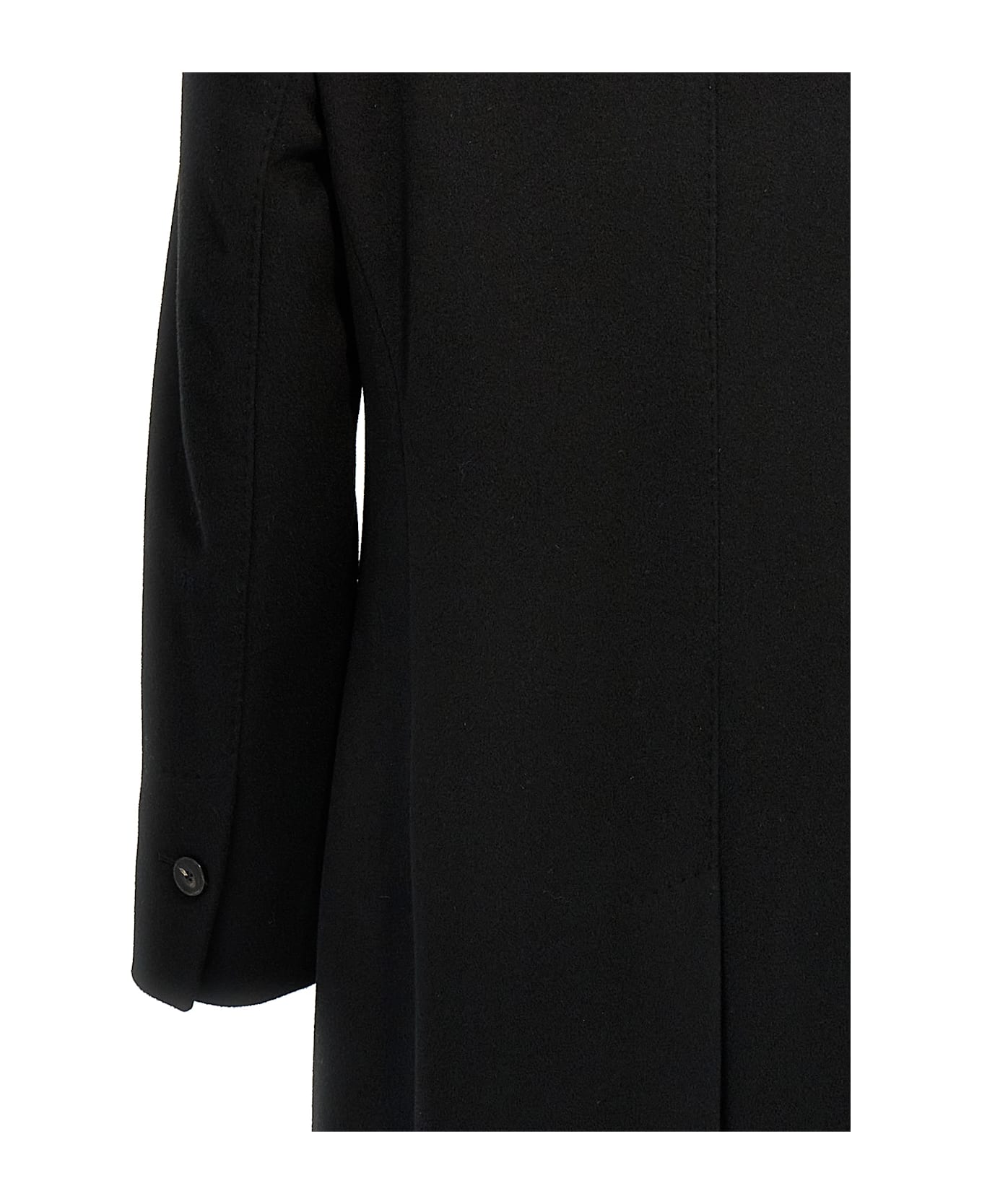Alberto Biani Single-breasted Coat - Black