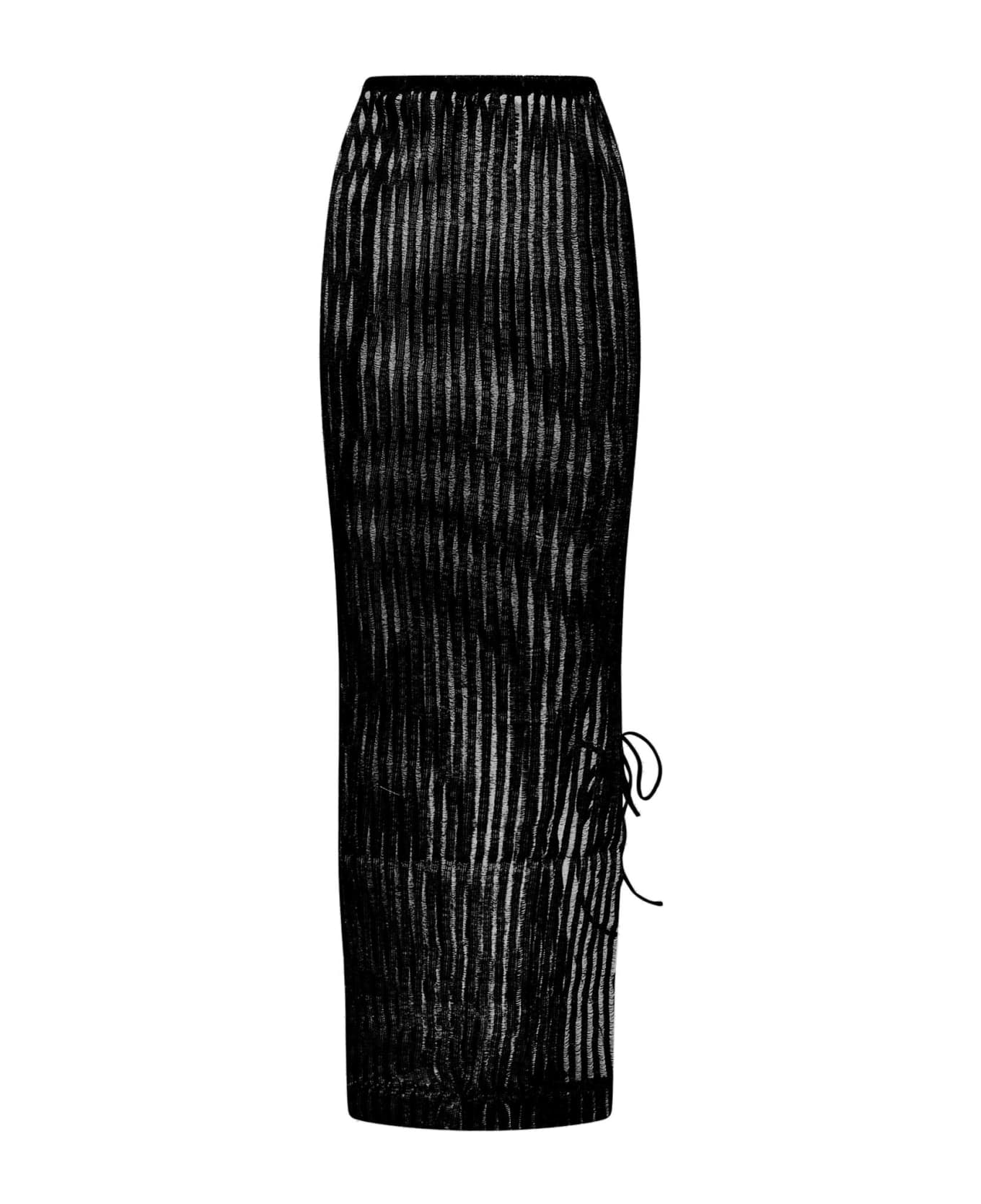 A. Roege Hove Patricia Long Skirt - BLACK (Black)