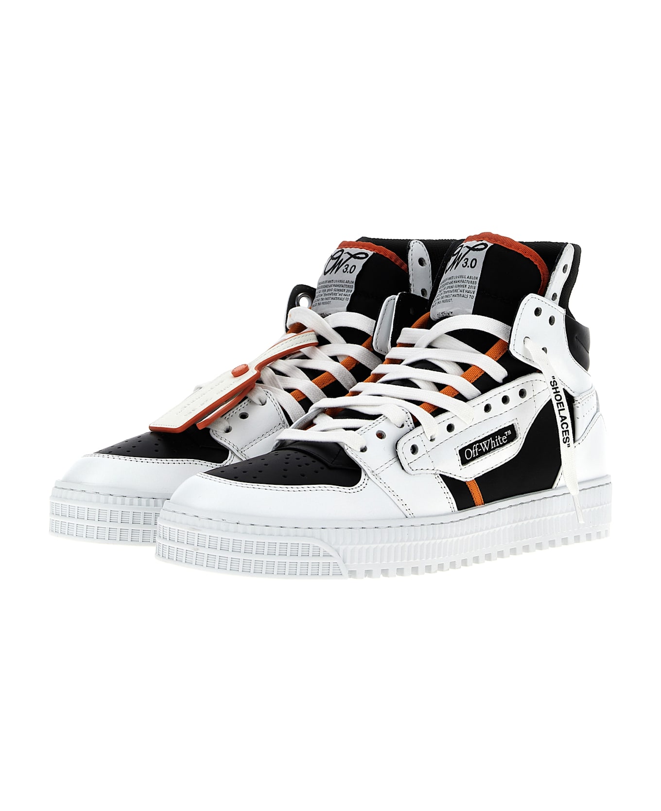 Off-White '3.0 Off Court' Sneakers - White/Black