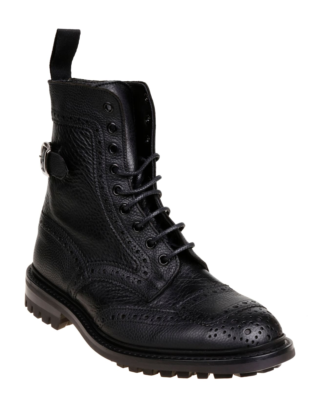 Tricker's Sheene Black Commando - Black