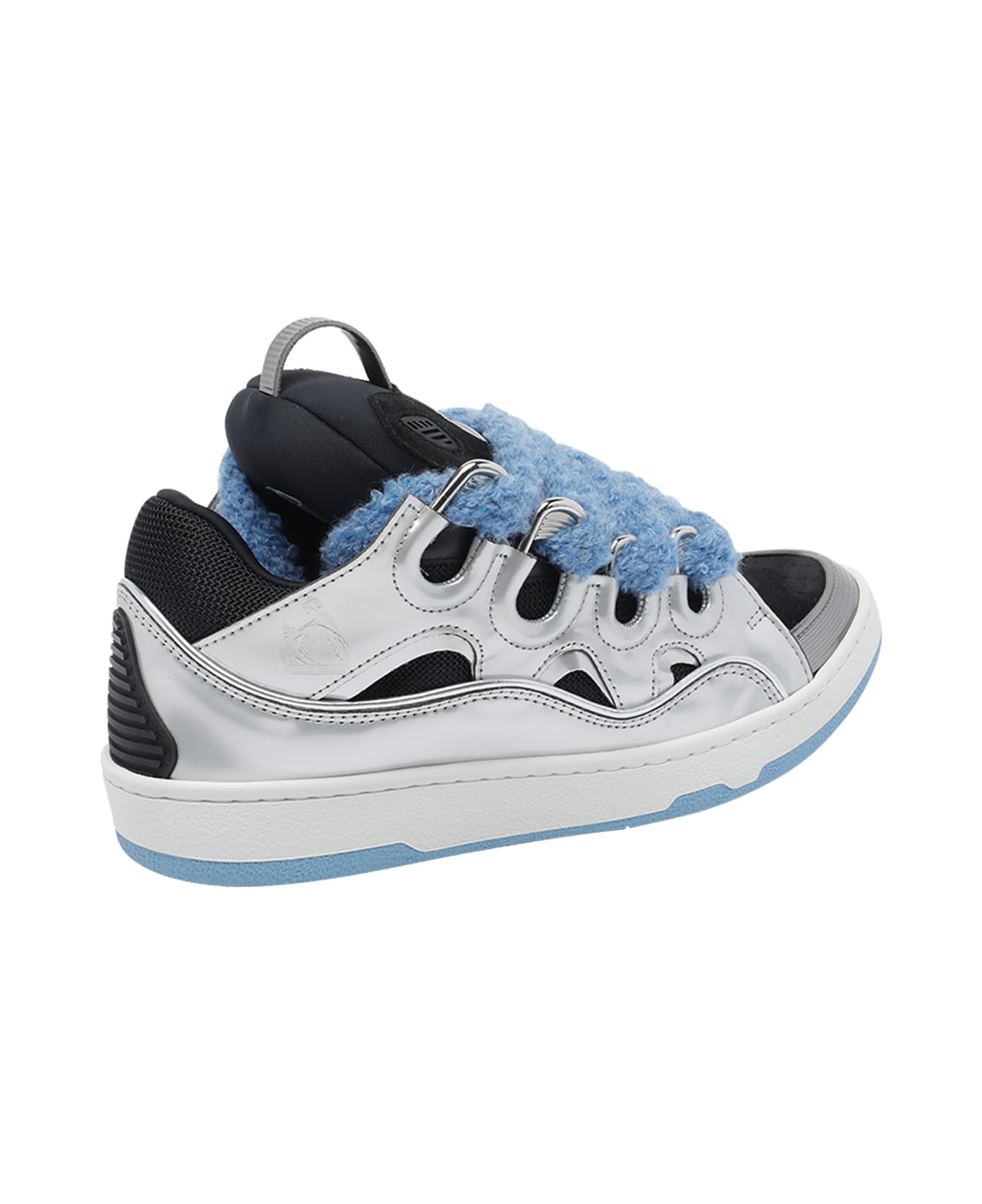 Lanvin Curb Sneakers - Silver