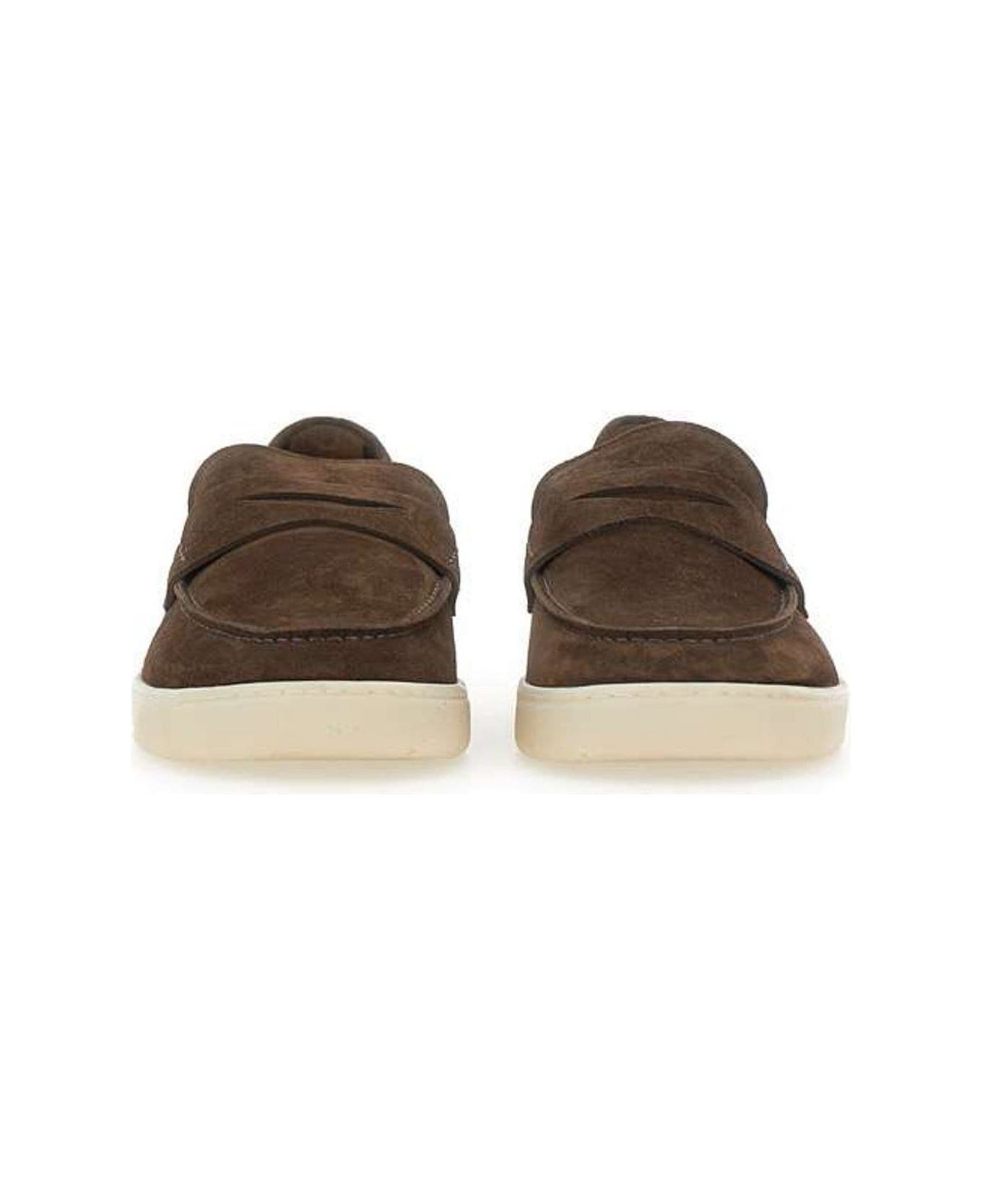 Hogan Slip On Loafers - Coconut