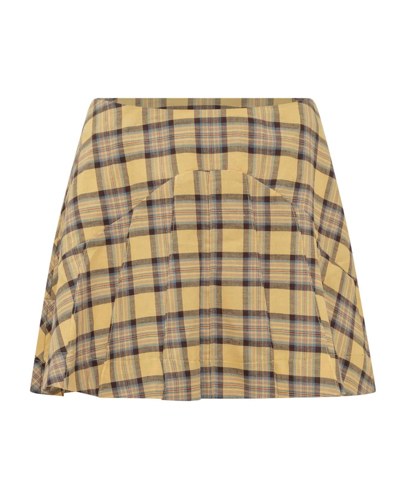Collina Strada Sara Mini Skirt - MALL PLAID スカート