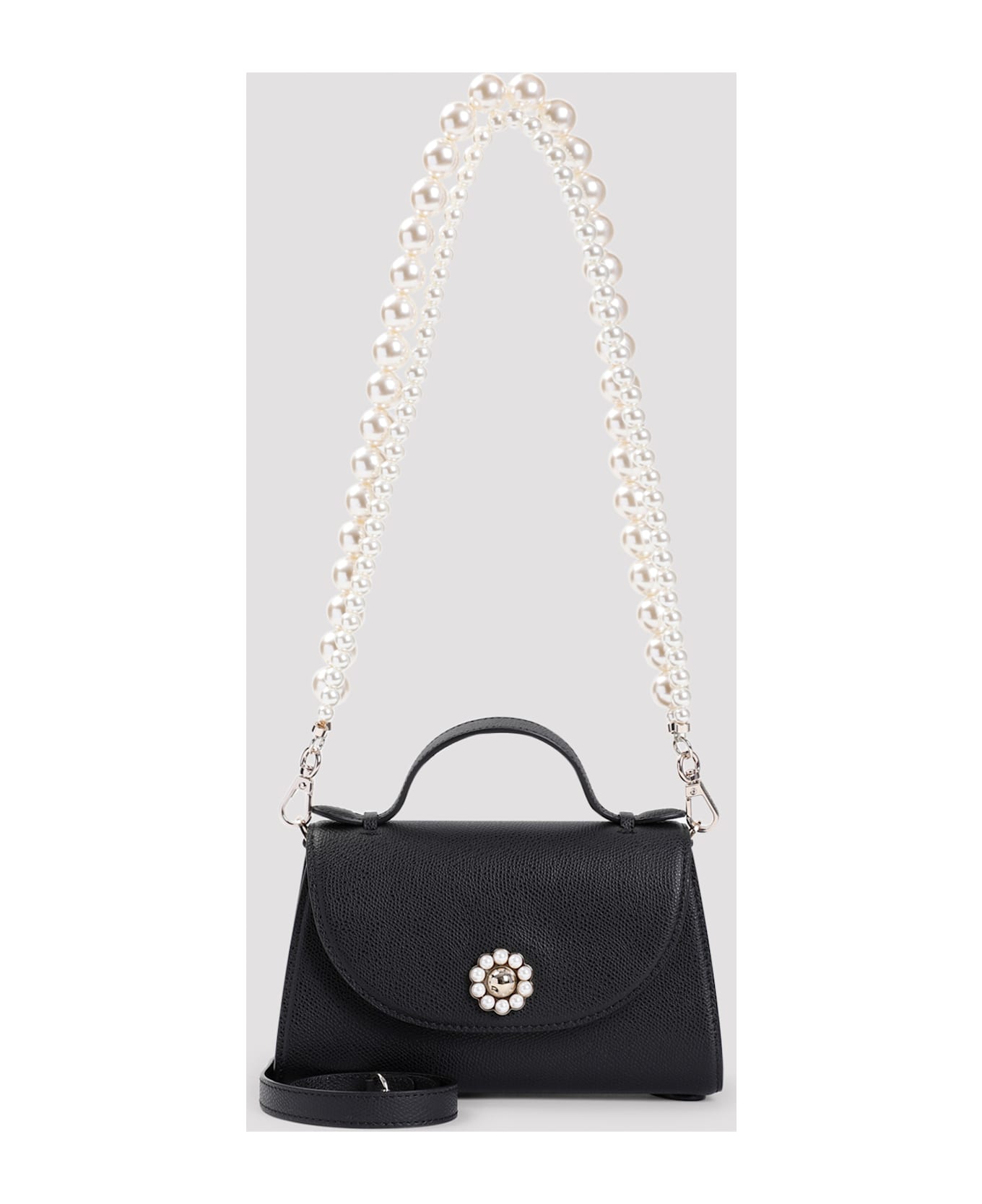 Simone Rocha Valentine Crossbody Bag - Black Pearl