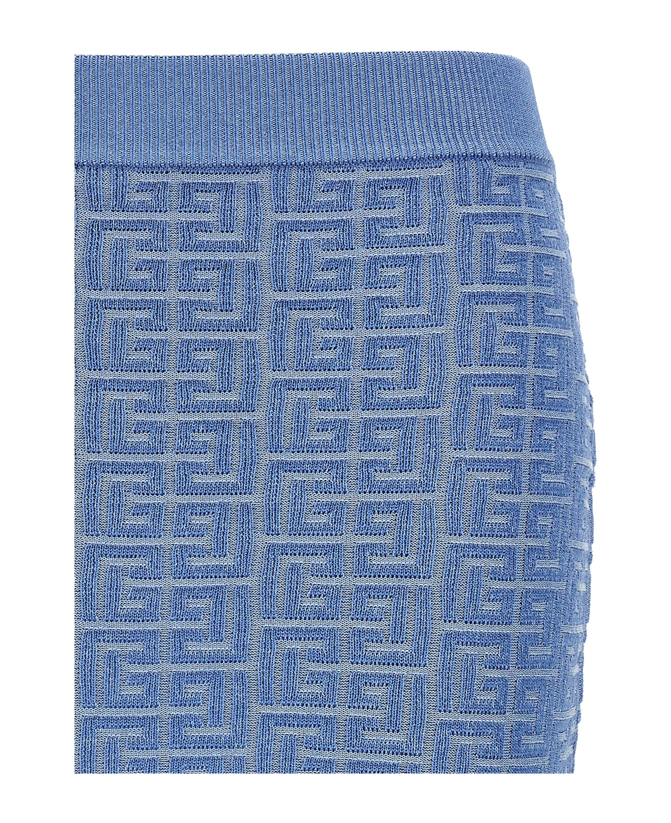 Balmain Mini Skirt - Light Blue