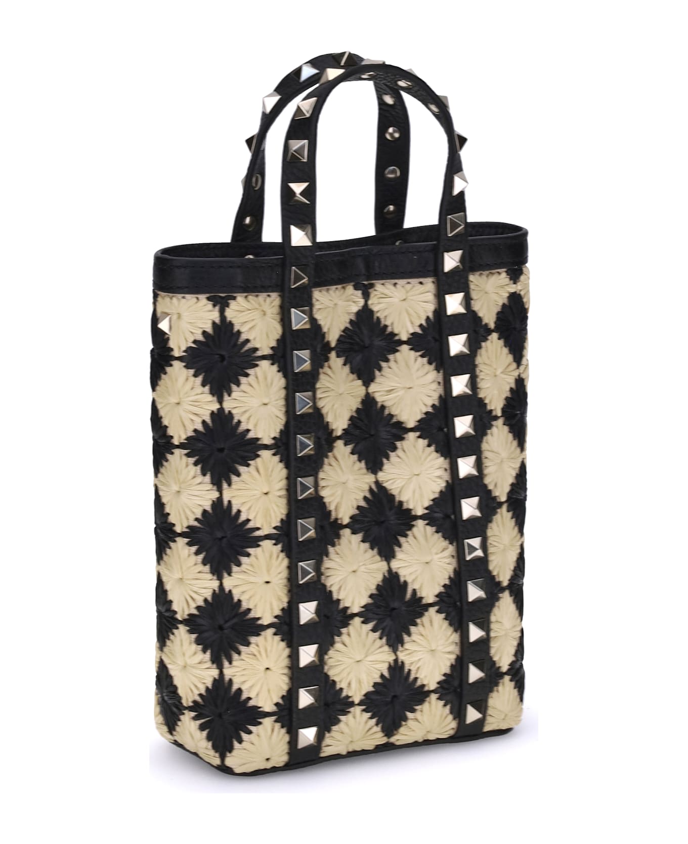 Rockstud Mini Tote Bag - Thumbnail 3