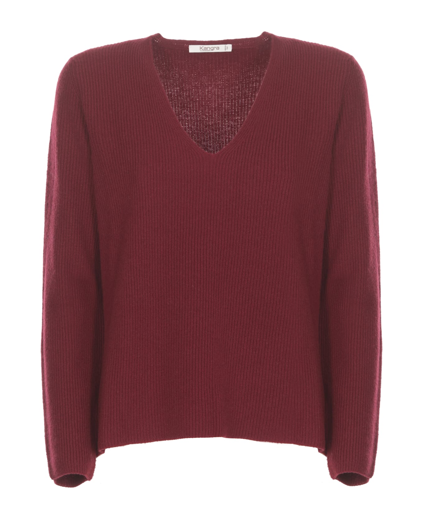 Kangra Cashmere Sweater - Bordeaux