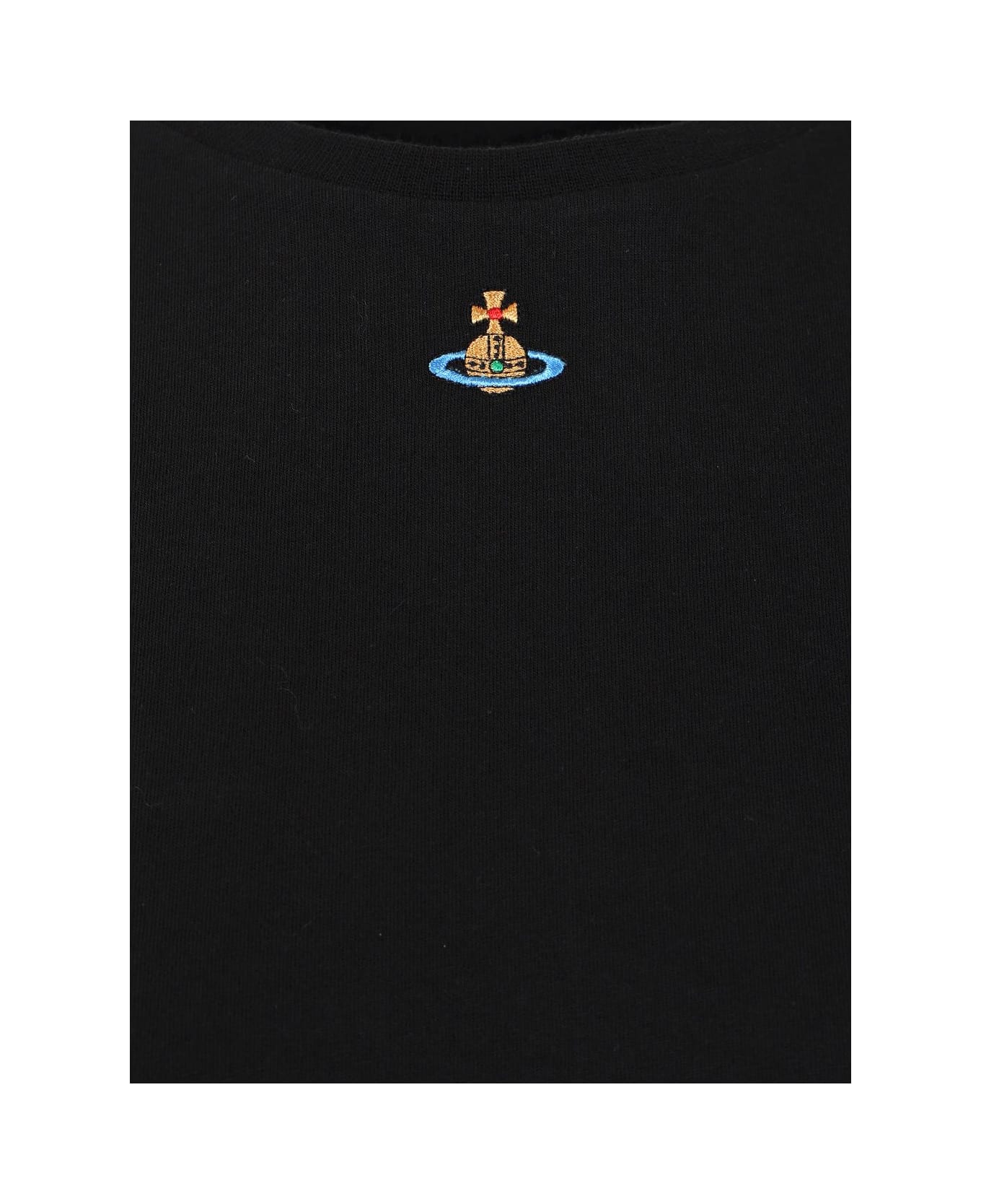 Vivienne Westwood Classic T-shirt With 
orb
 - Nero