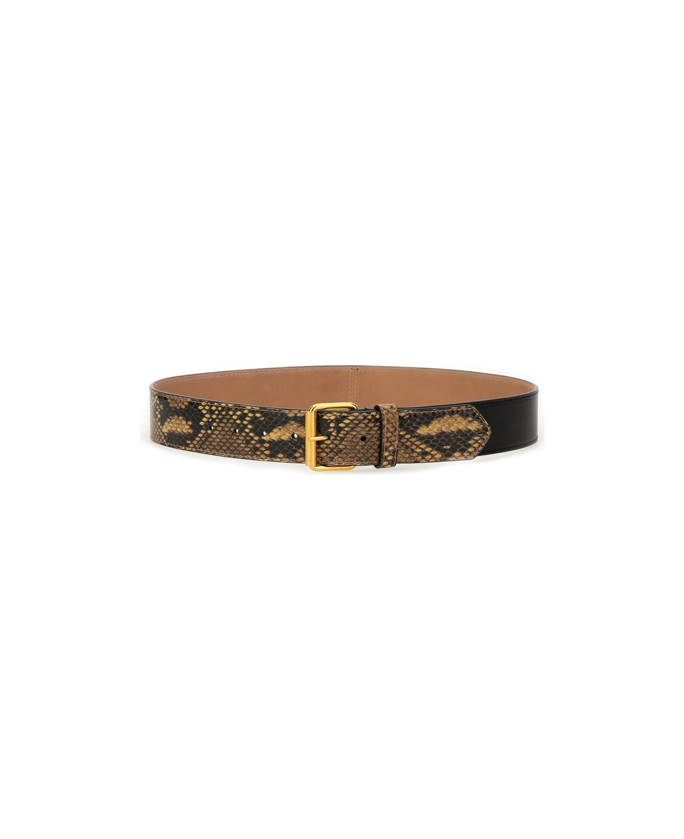driesvannoten botanical pattern belt 美品 Studded leather belt - Spring-Summer Women | Dries Van Noten