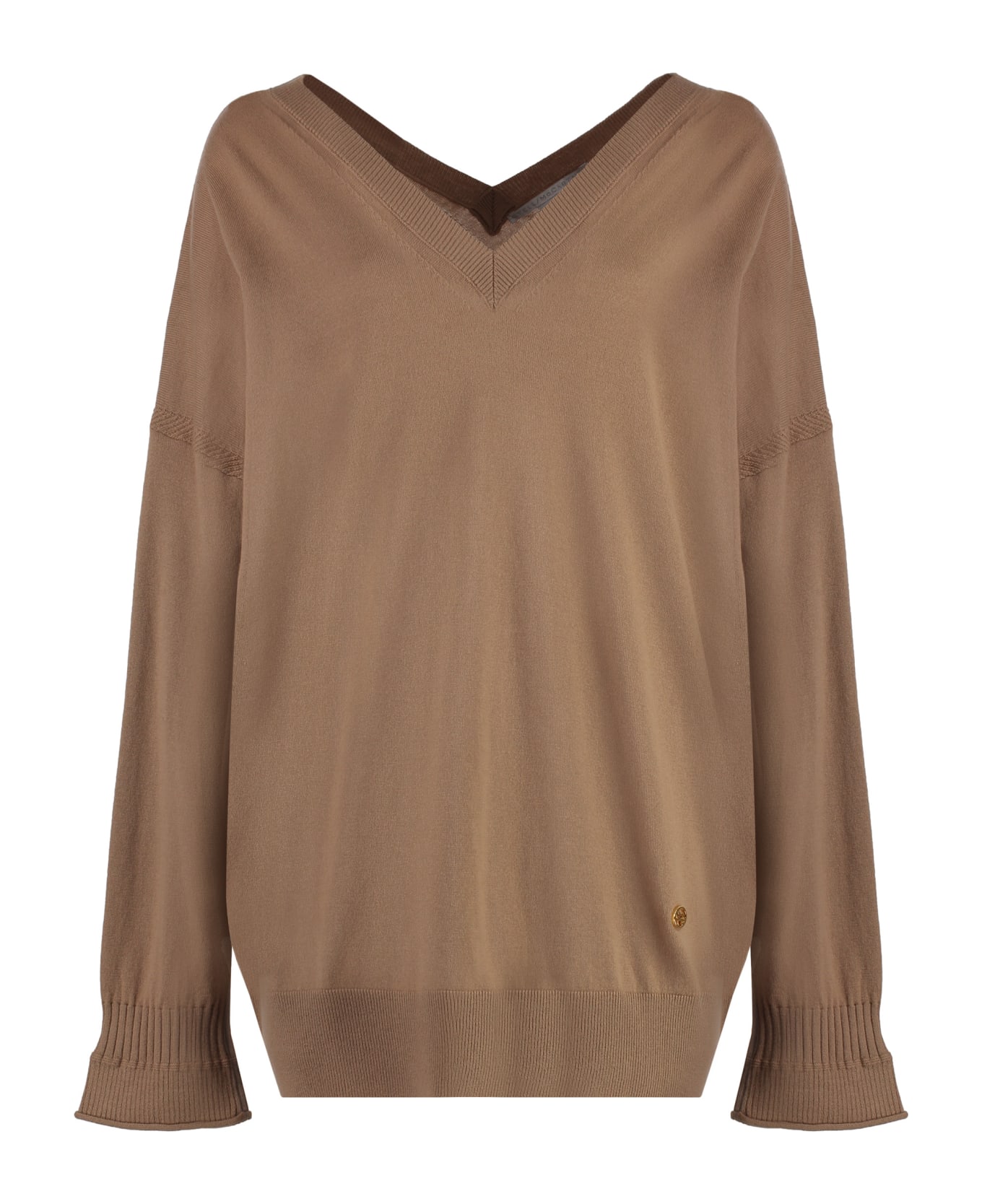 Stella McCartney Virgin Wool Sweater - Camel