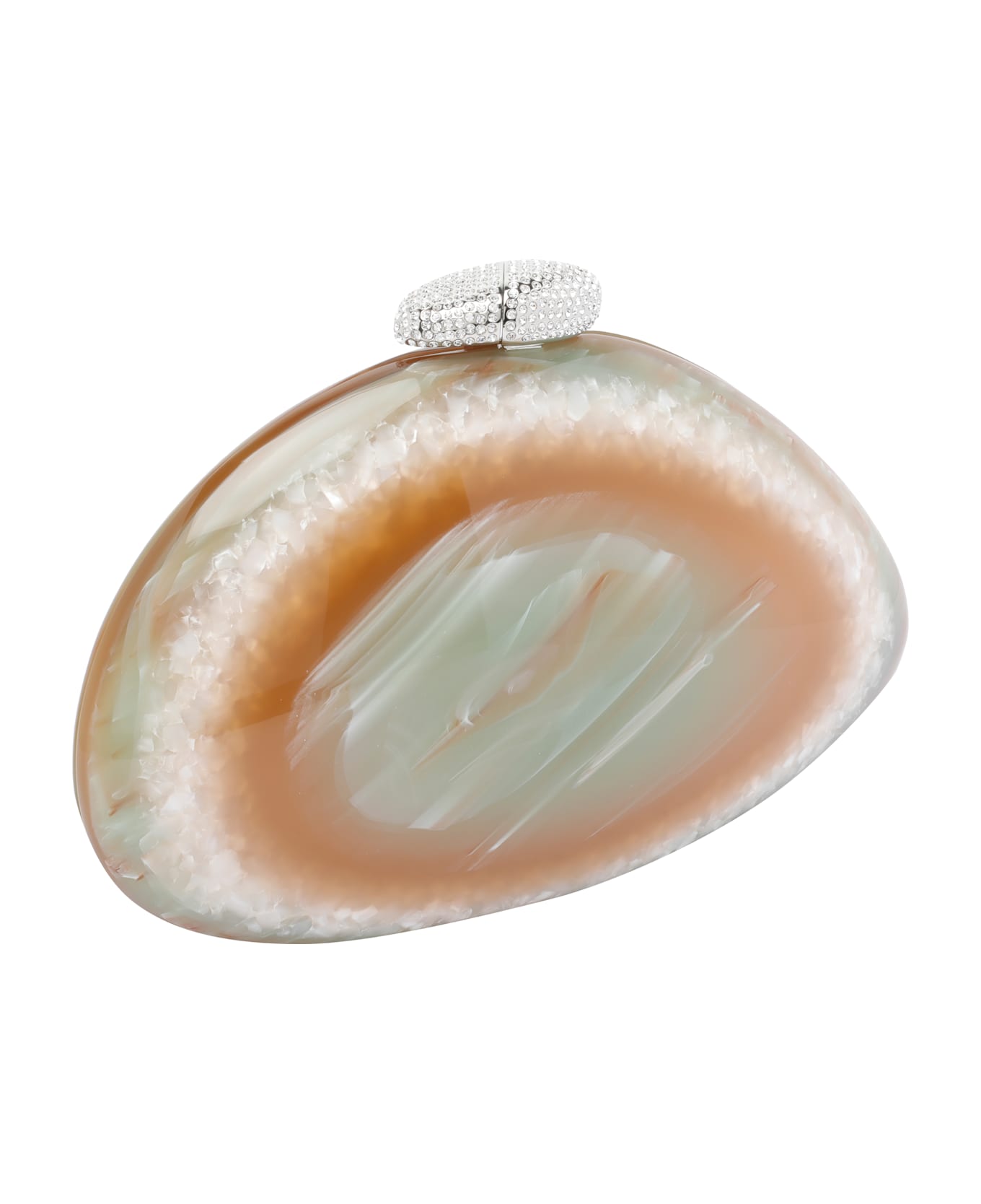 Benedetta Bruzziches Ariel Transparent Handbag - Green
