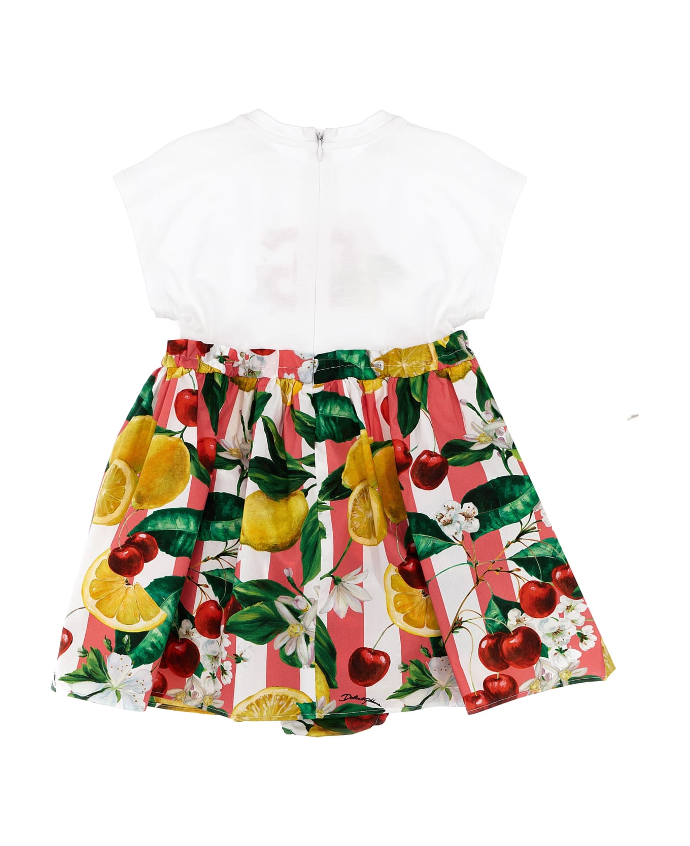 Dolce & Gabbana Fruit Print Dress - Multicolor