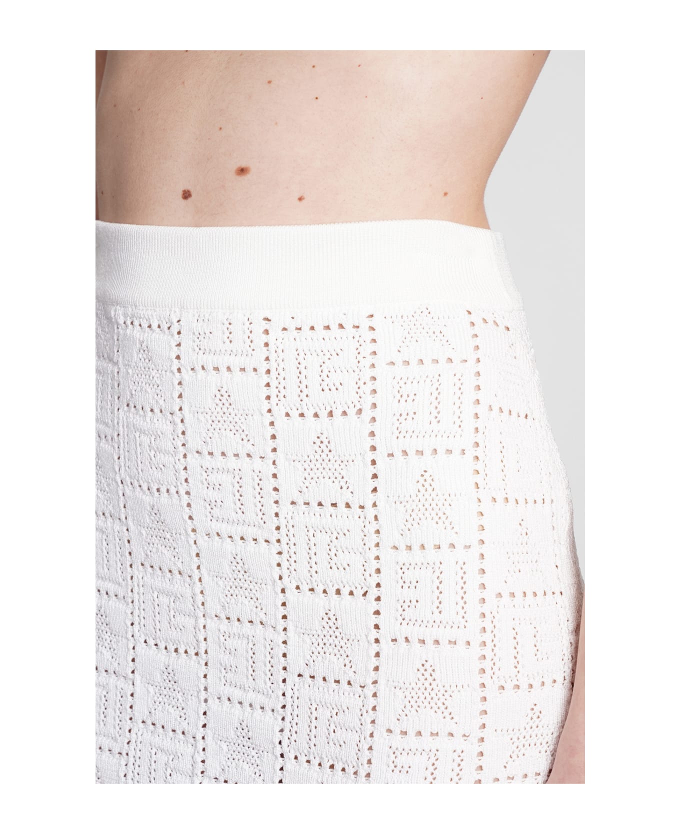 Balmain Skirt - White スカート