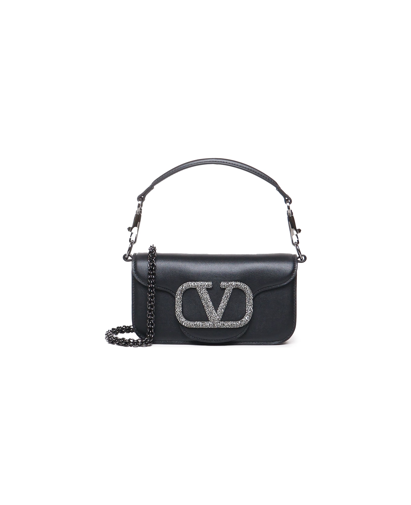 Locò Small Shoulder Bag With Jewel Logo - Thumbnail 2