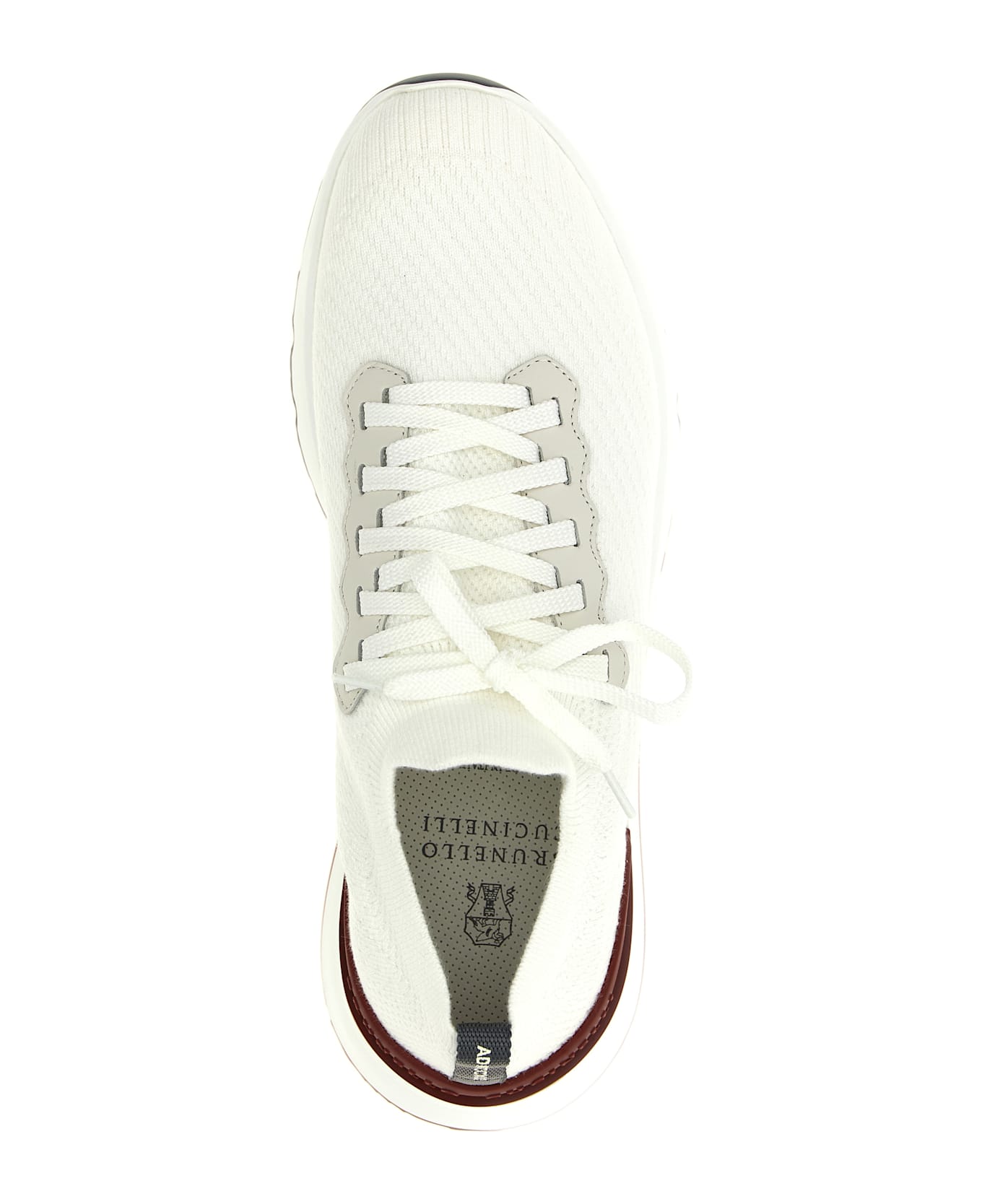 Brunello Cucinelli 'running Sock' Sneakers - White