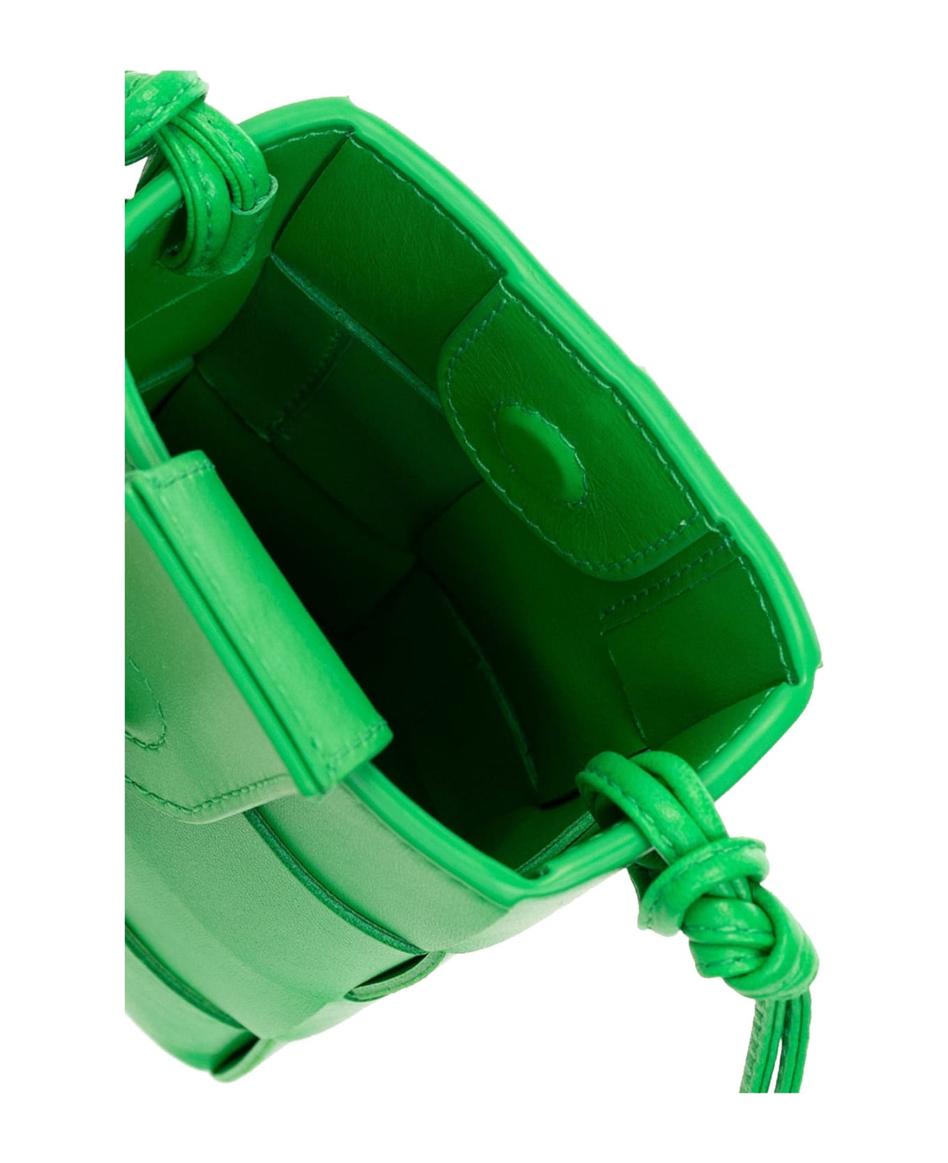 Bottega Veneta Phone Pouch Shoulder Bag - Green