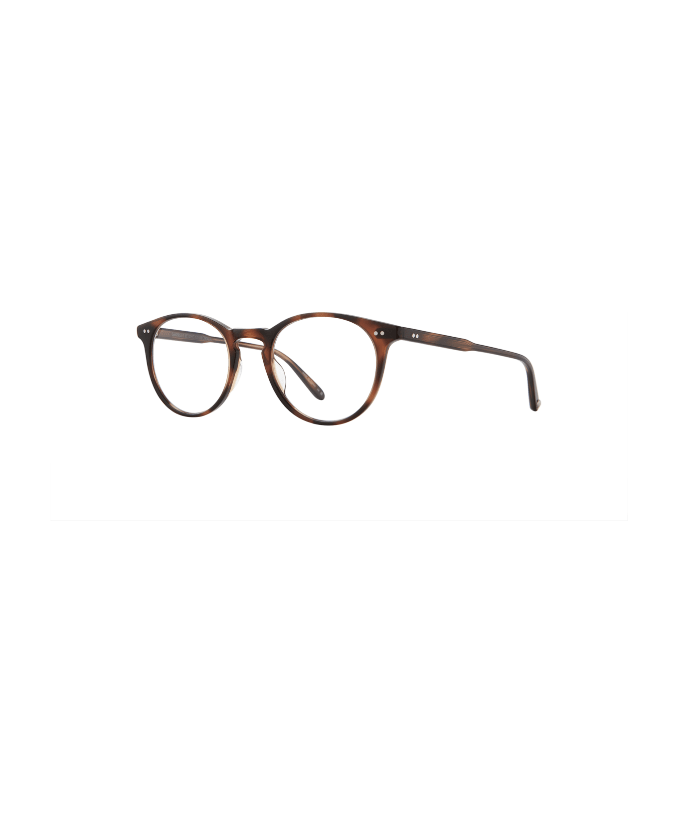 Garrett Leight Winward Spotted Brown Shell Glasses - Spotted Brown Shell