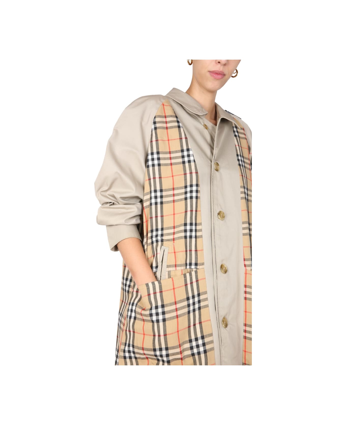 1/OFF Remade Burberry Trench - MULTICOLOUR name:459