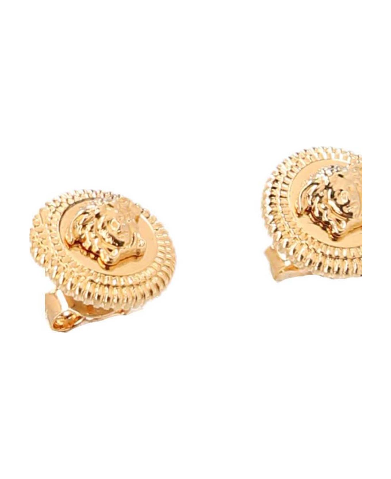 Versace 
medusa
 Earrings - Versace Gold