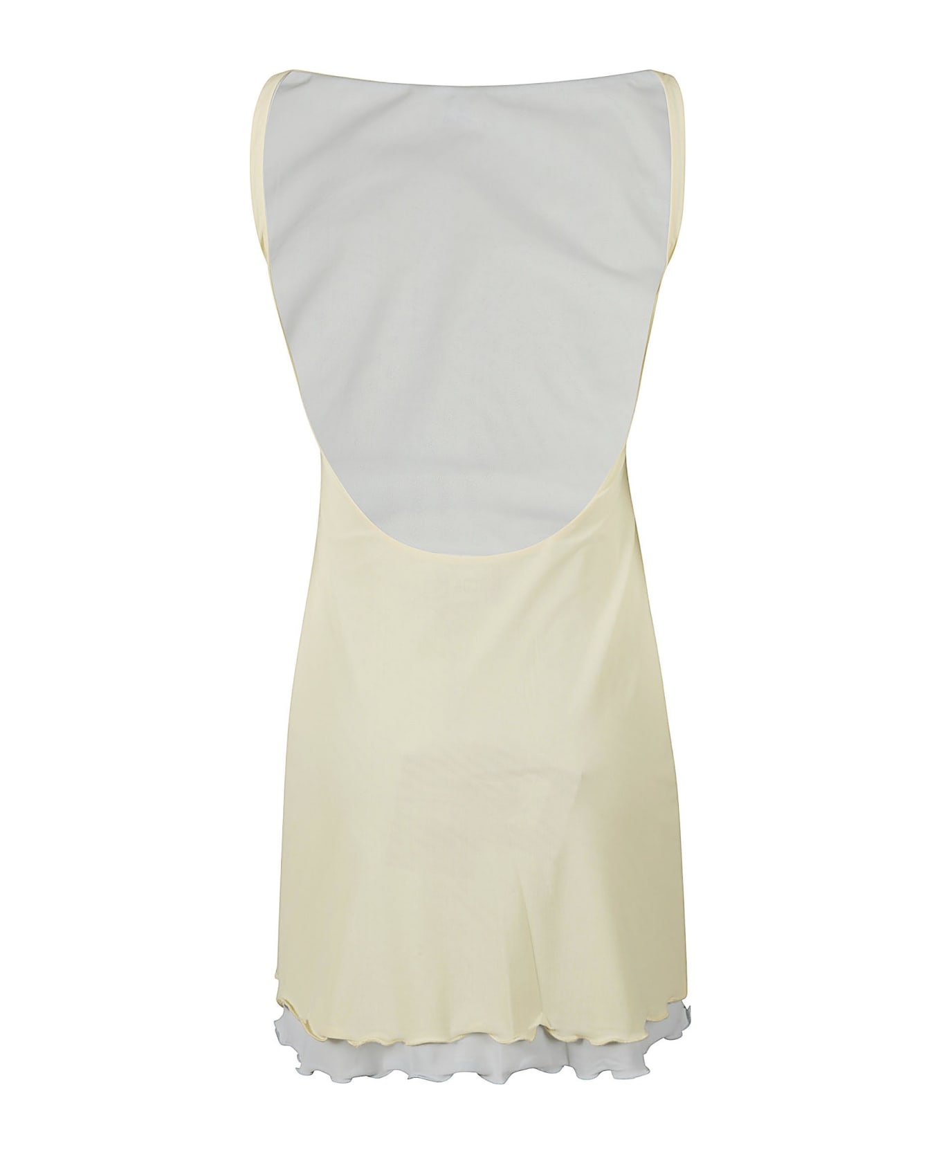 GCDS Tulle Mini Dress - Baby Yellow ワンピース＆ドレス