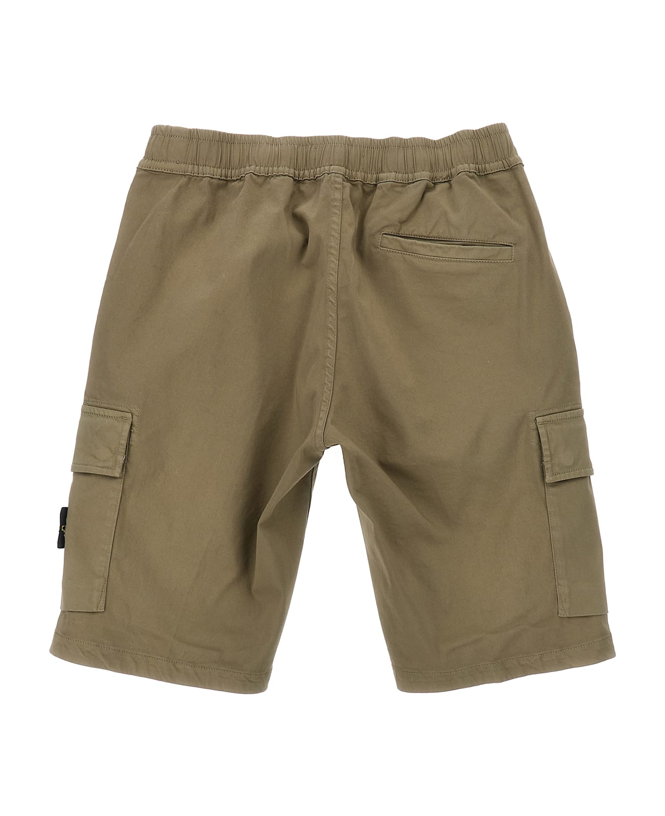 Stone Island Junior Cargo Bermuda Shorts - Beige