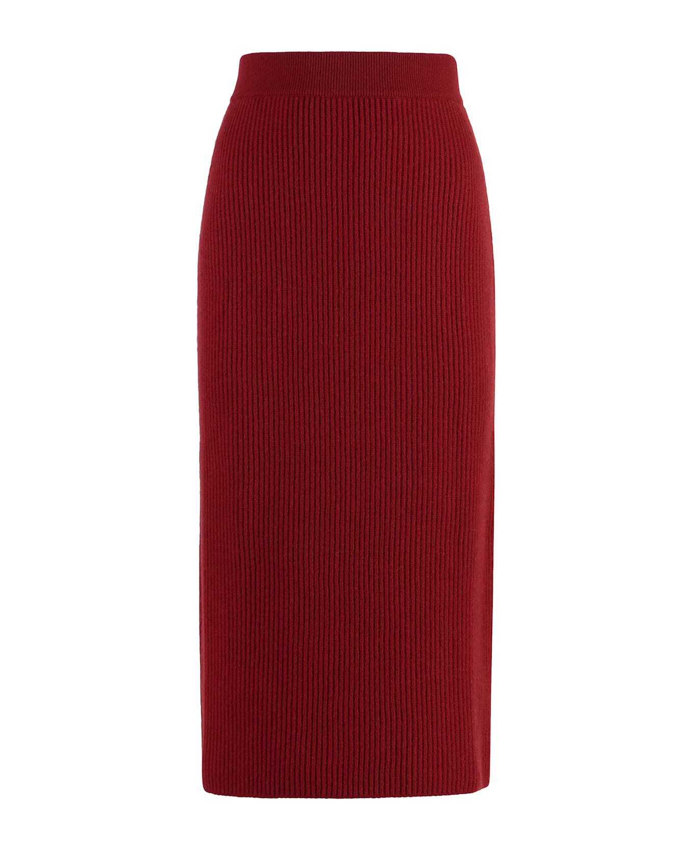 Malo Cashmere Skirt - red