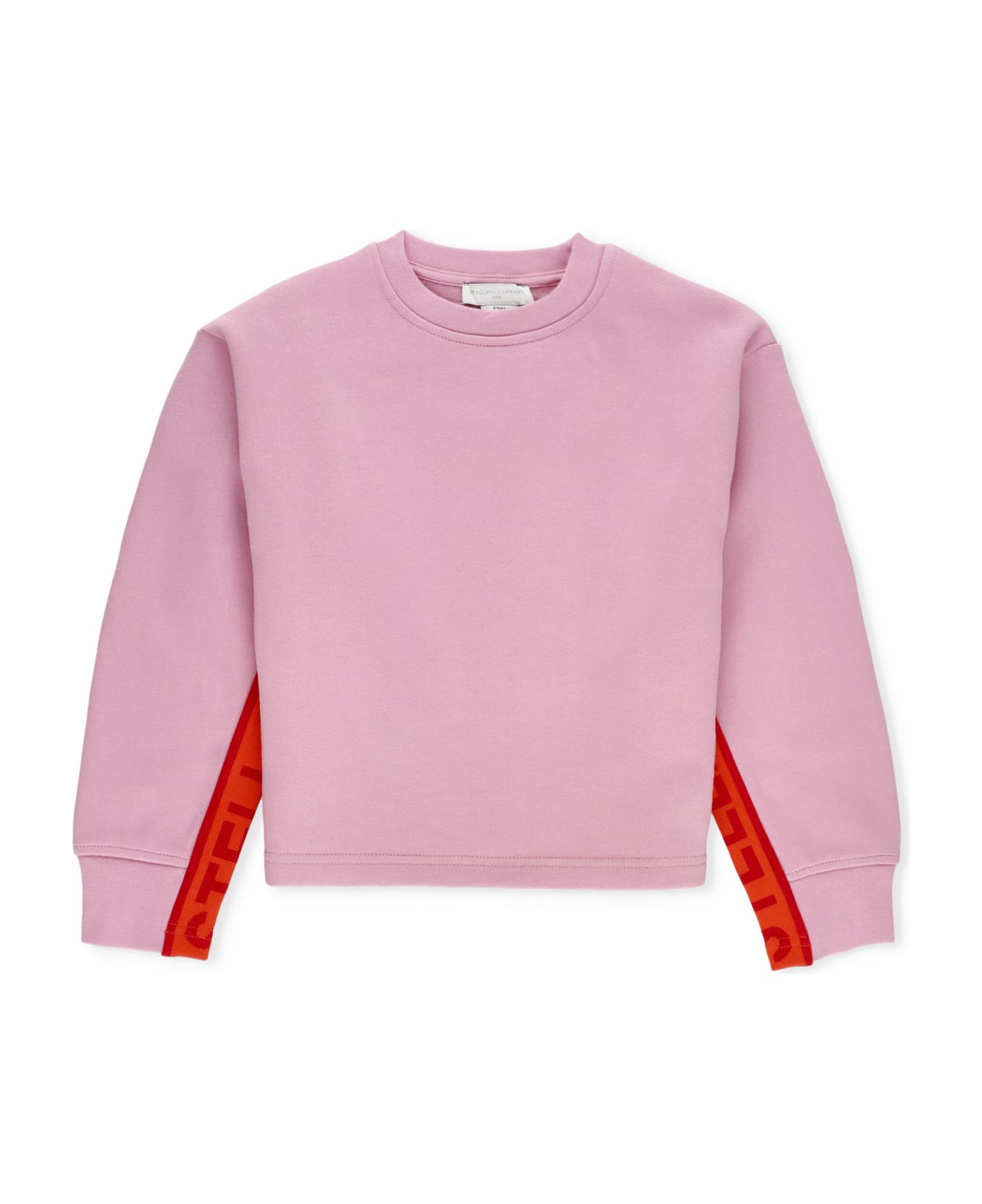 Stella McCartney Sweatshirt With Logo - Pink