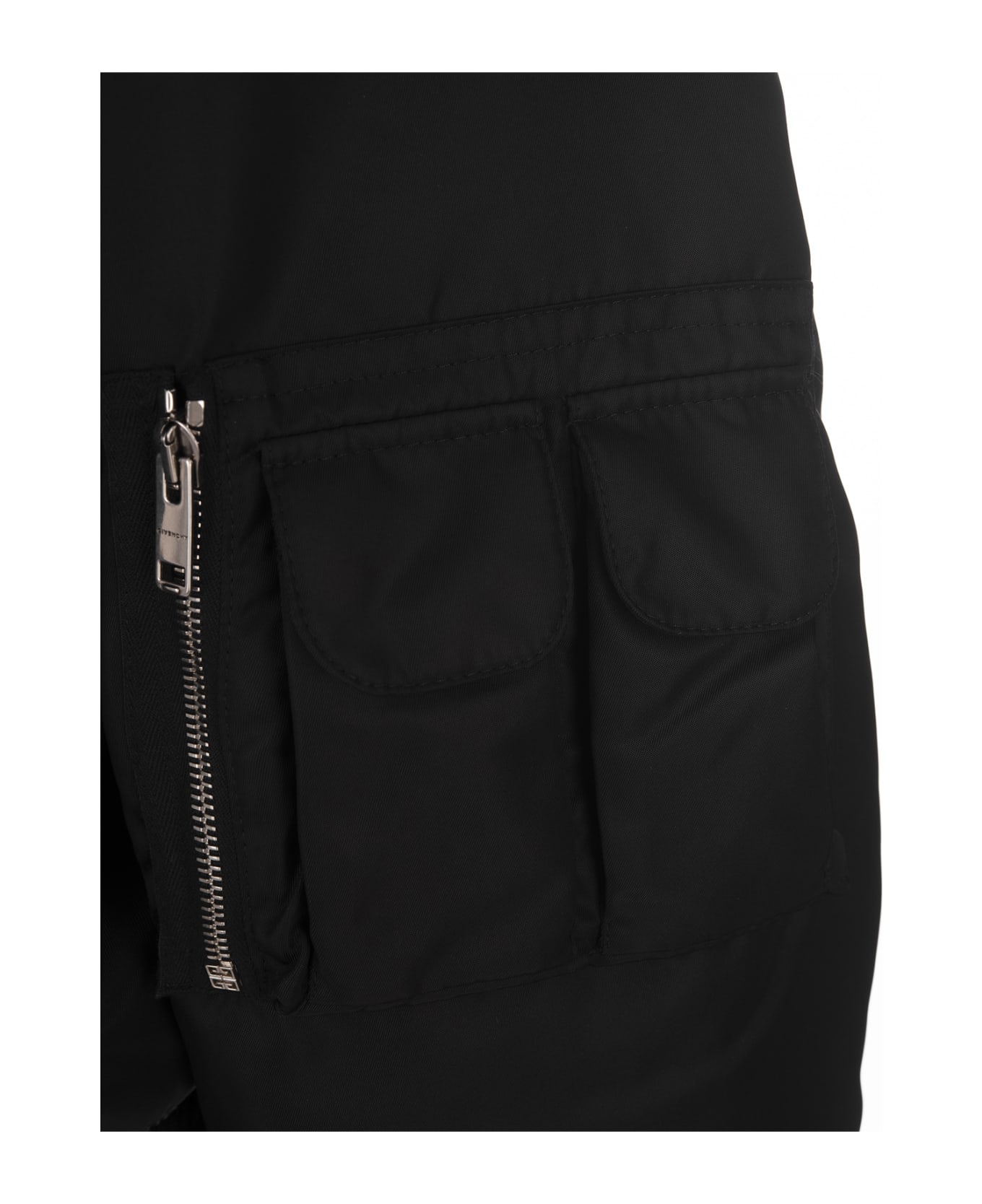 Givenchy Black Givenchy Bomber Jacket With Pocket Detail - Black ジャケット