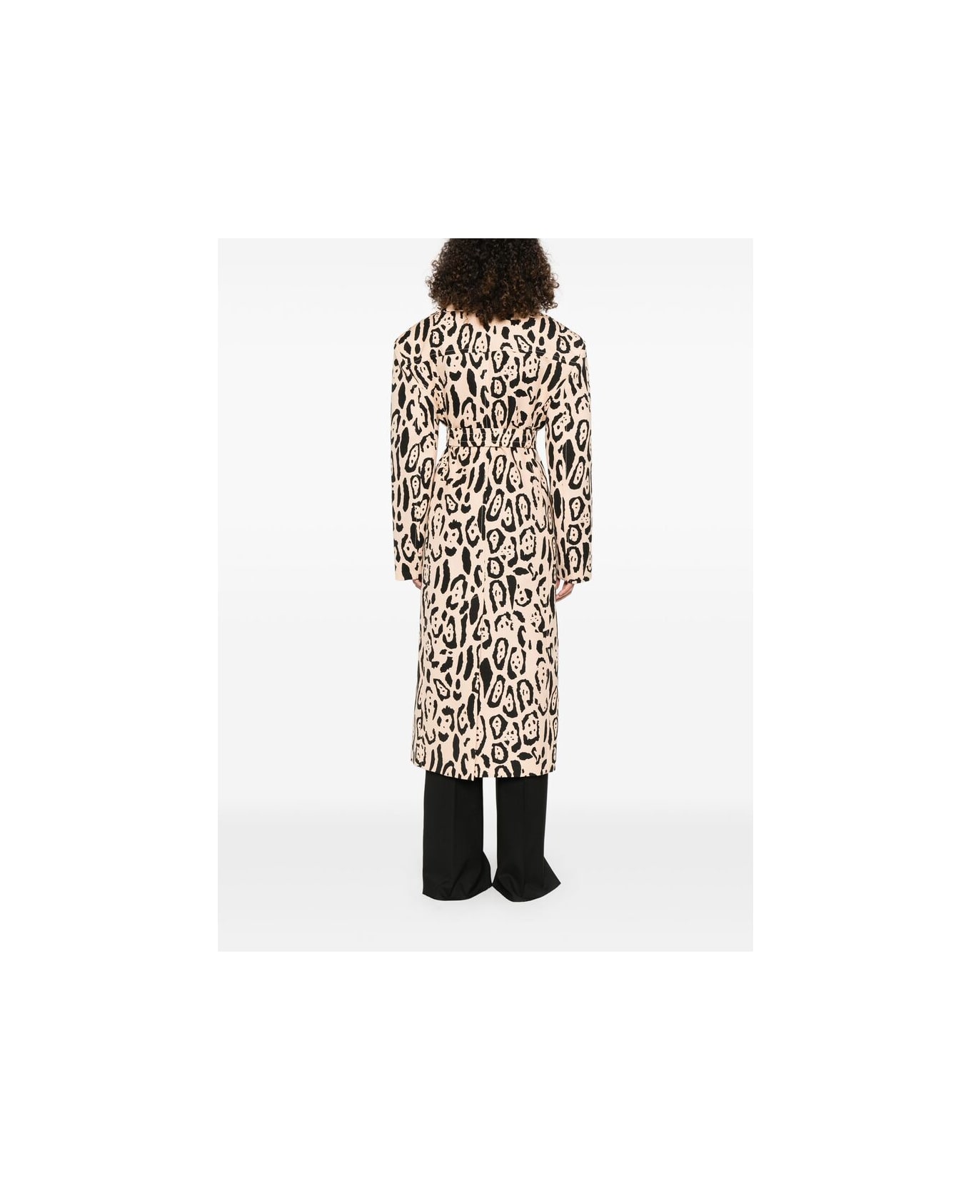 SportMax Coat - NEUTRALS/BLACK