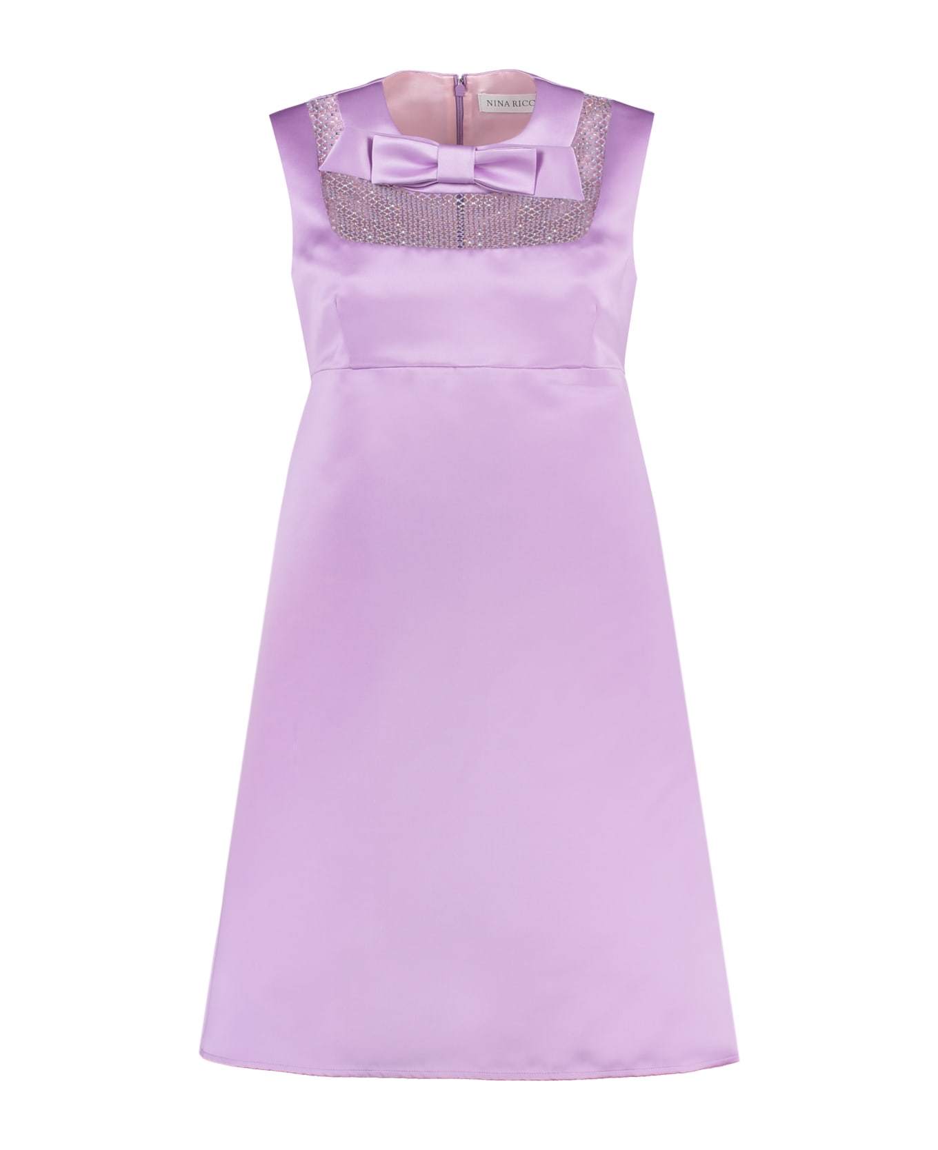 Nina Ricci Satin Dress - Lilac