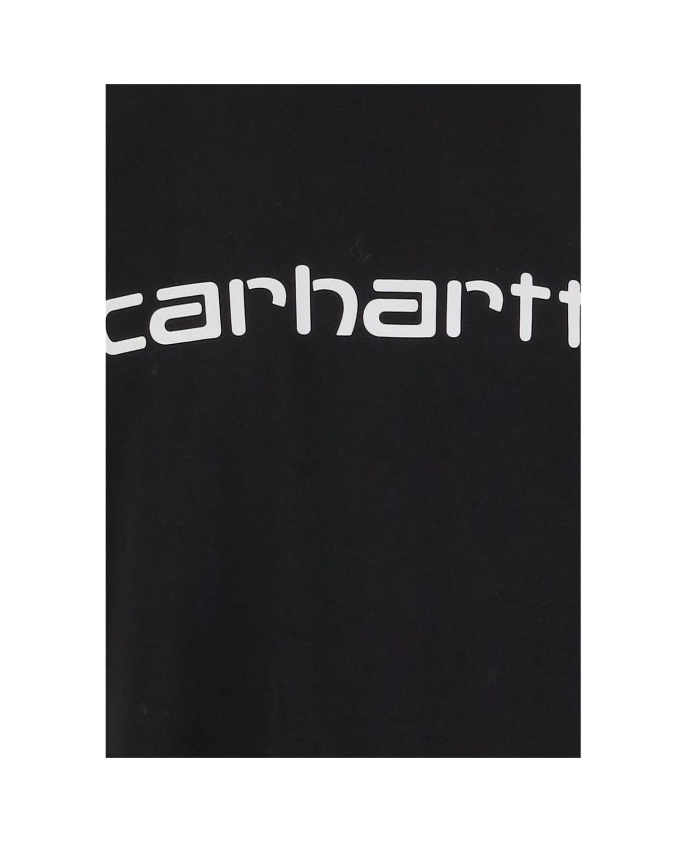 Carhartt WIP Logo Cotton T-shirt - Black