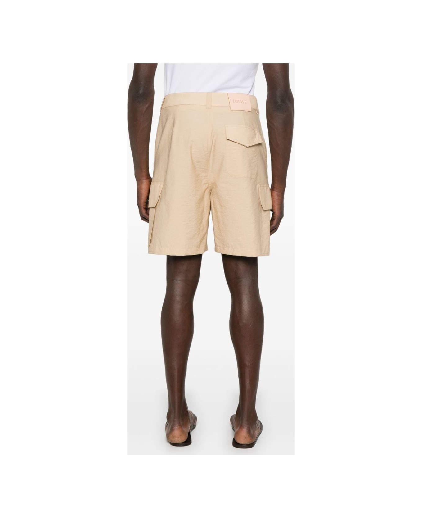 Loewe Cargo Shorts - Beige
