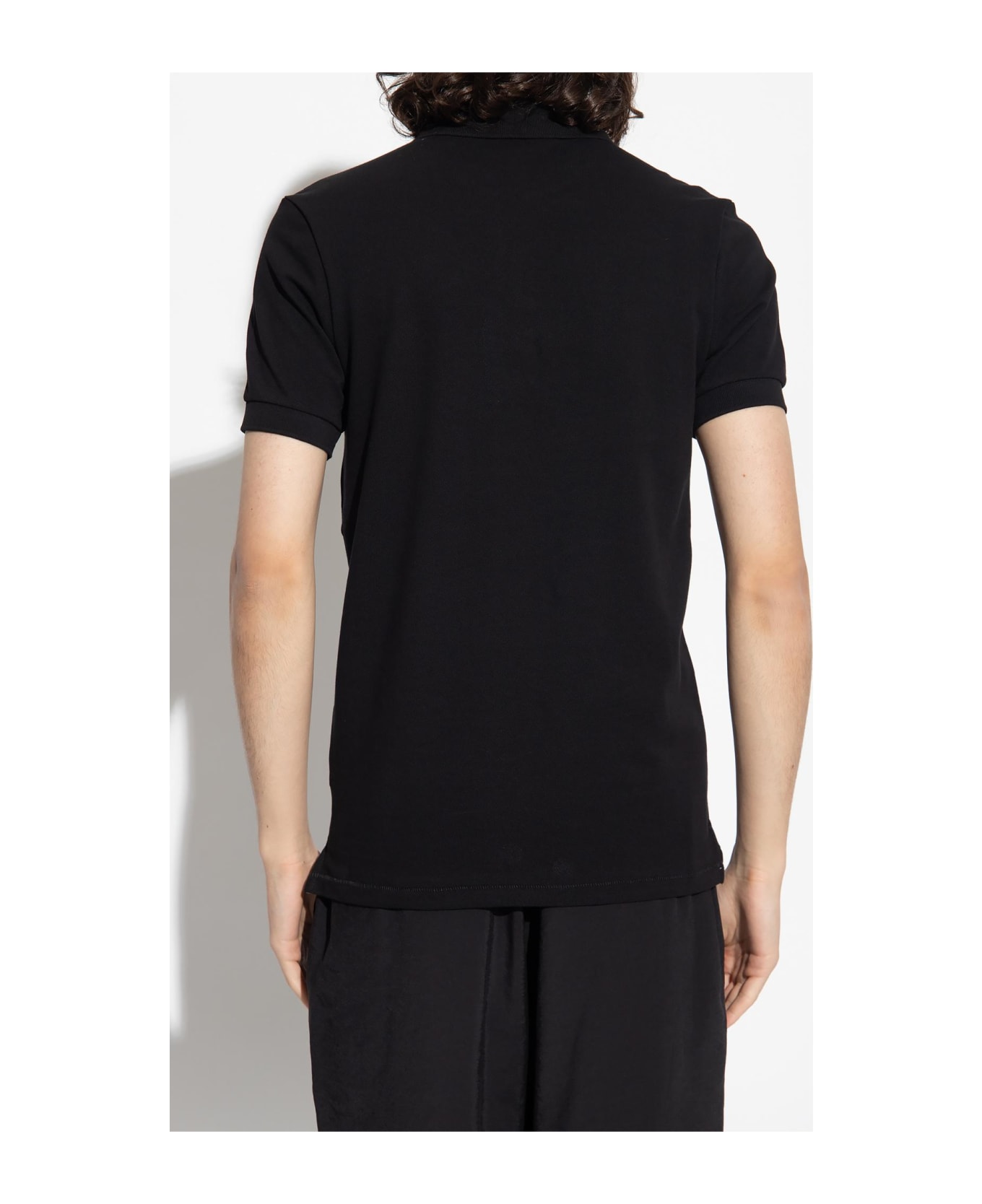 PS by Paul Smith Cotton Polo Shirt - BLACK