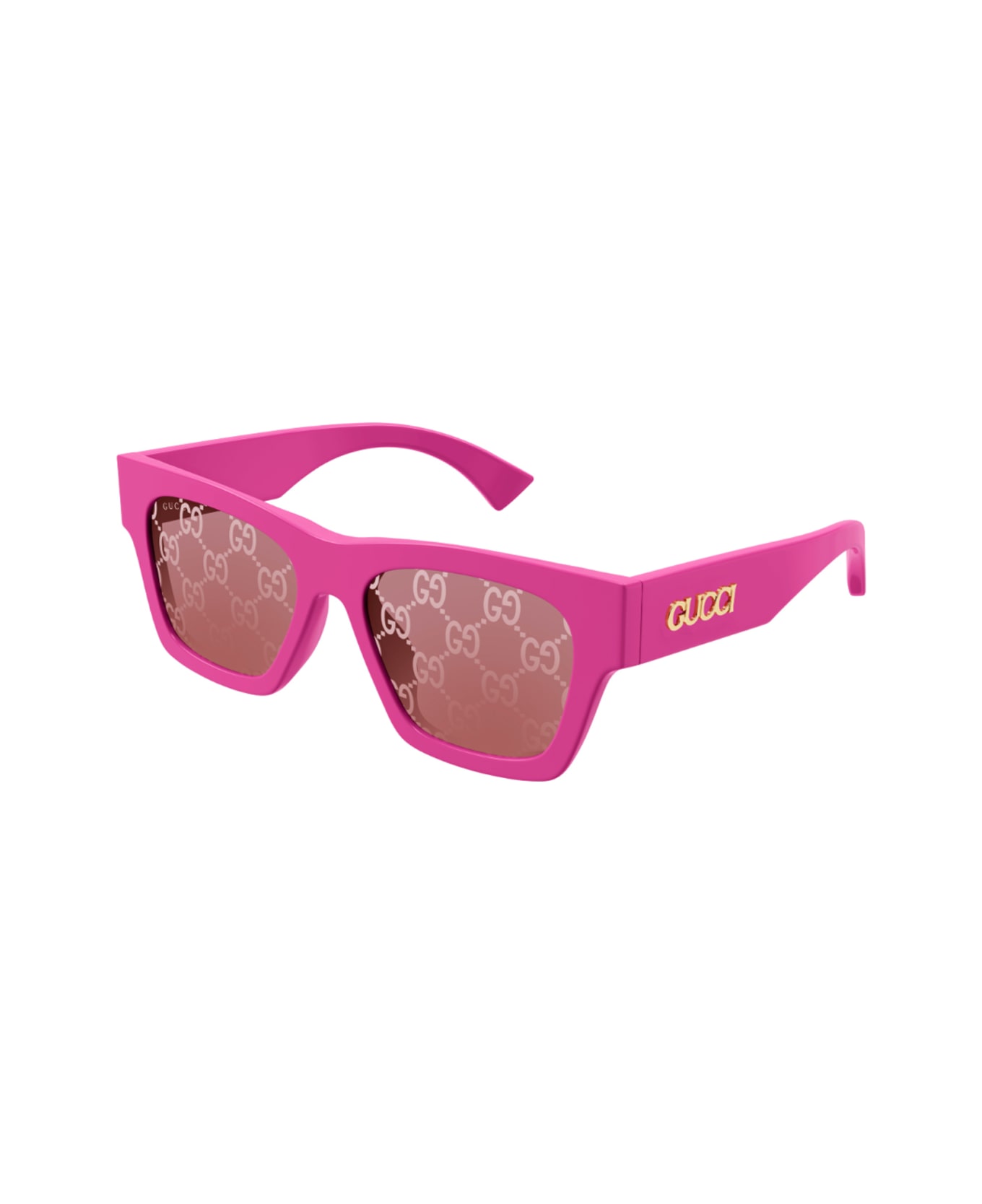Gucci Eyewear Gucci Gg1835s Linea Name Of Brand 004 Fuchsia Red Sunglasses - Fucsia