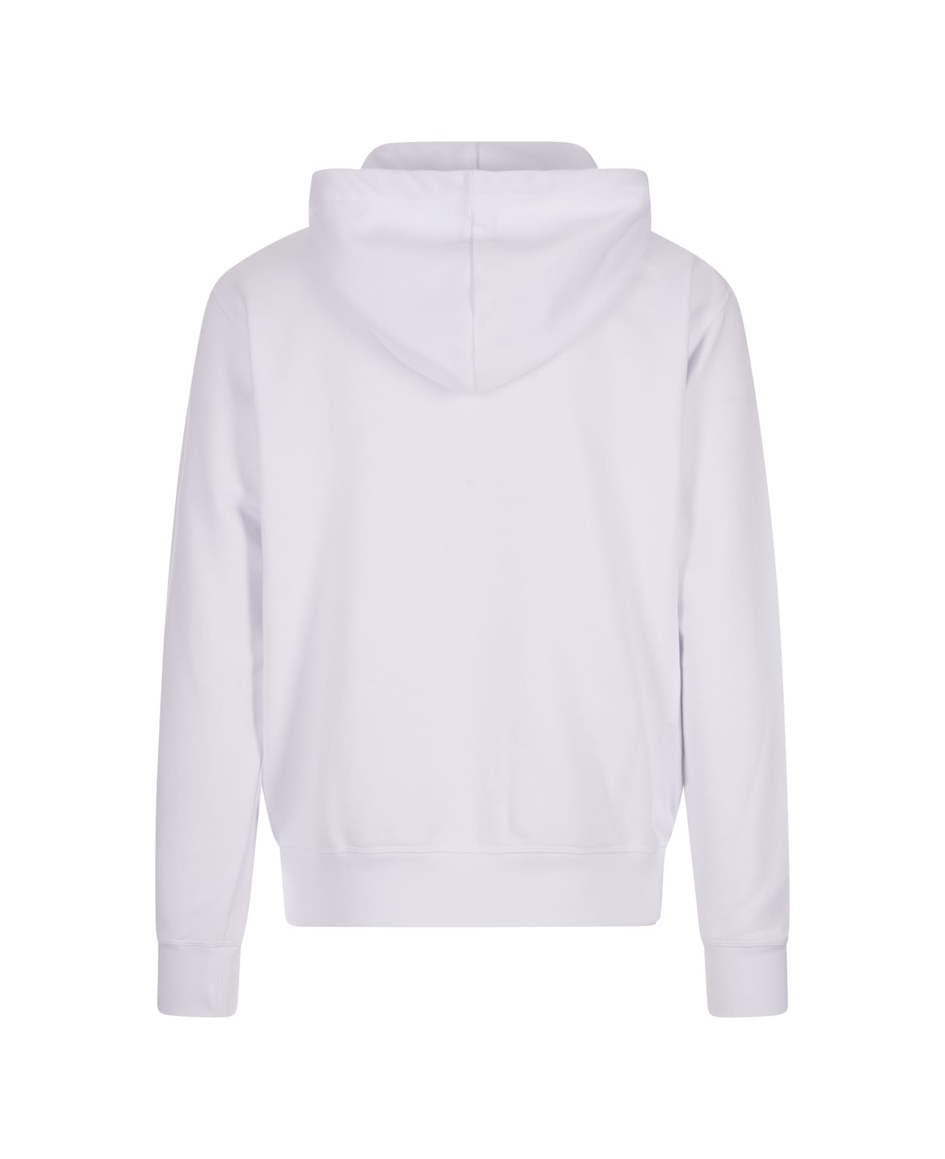 Dsquared2 White Dsquared2 Cool Fit Zip Hoodie - White