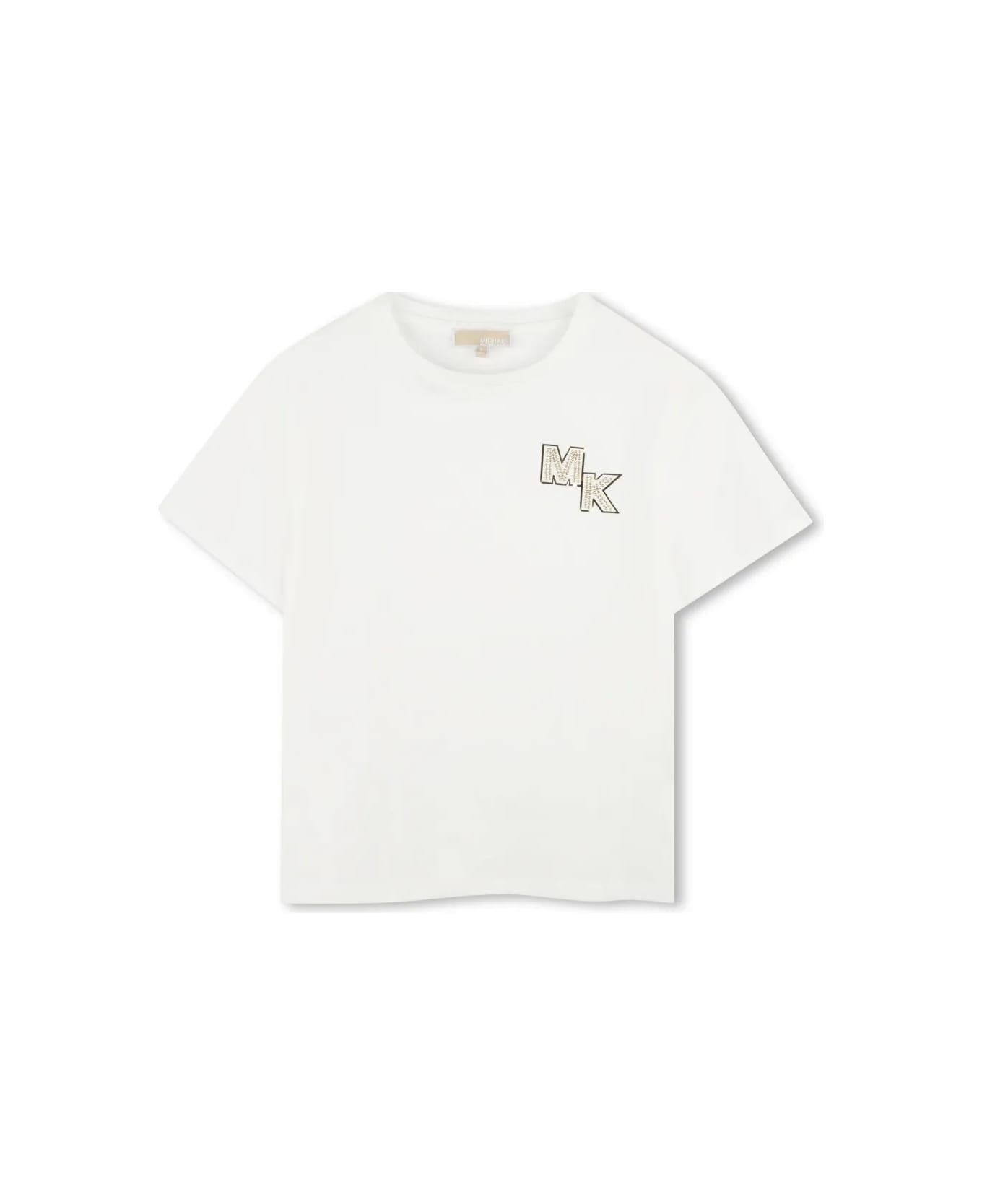Michael Kors T-shirt Con Stampa - White