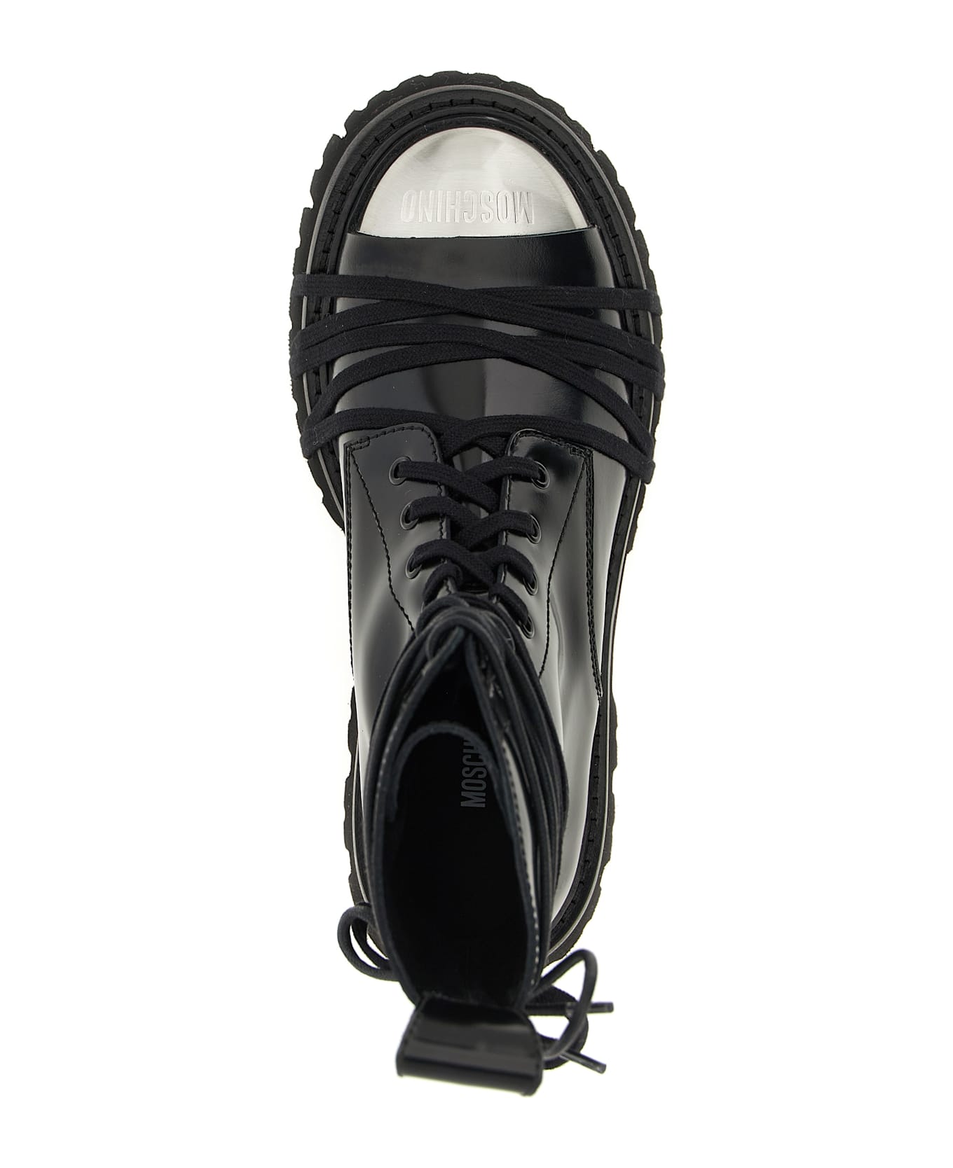 Moschino 
combat
 Combat Boots - Black  